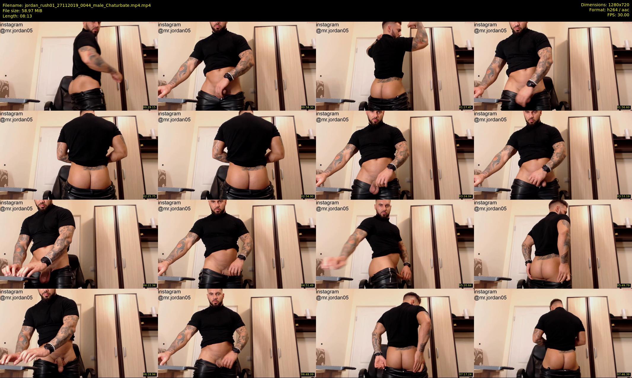 jordan_rush01 — 9 minute Chaturbate male cam show recording, 720p, Nov 27, 2019