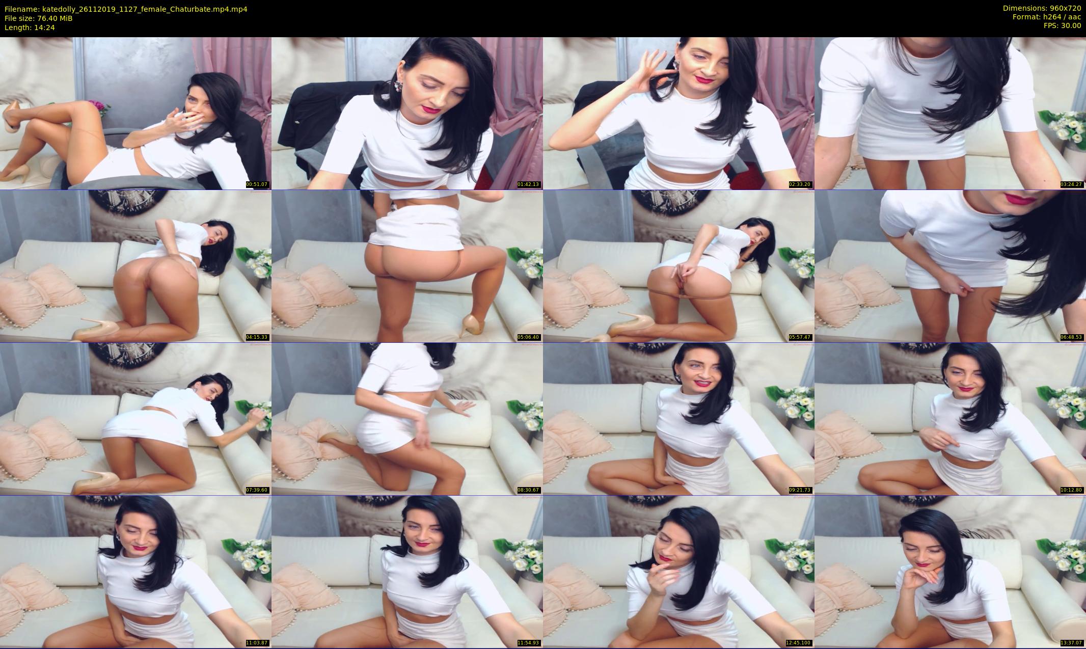 katedolly — 15 minute Chaturbate female cam show recording, 720p, Nov 26, 2019