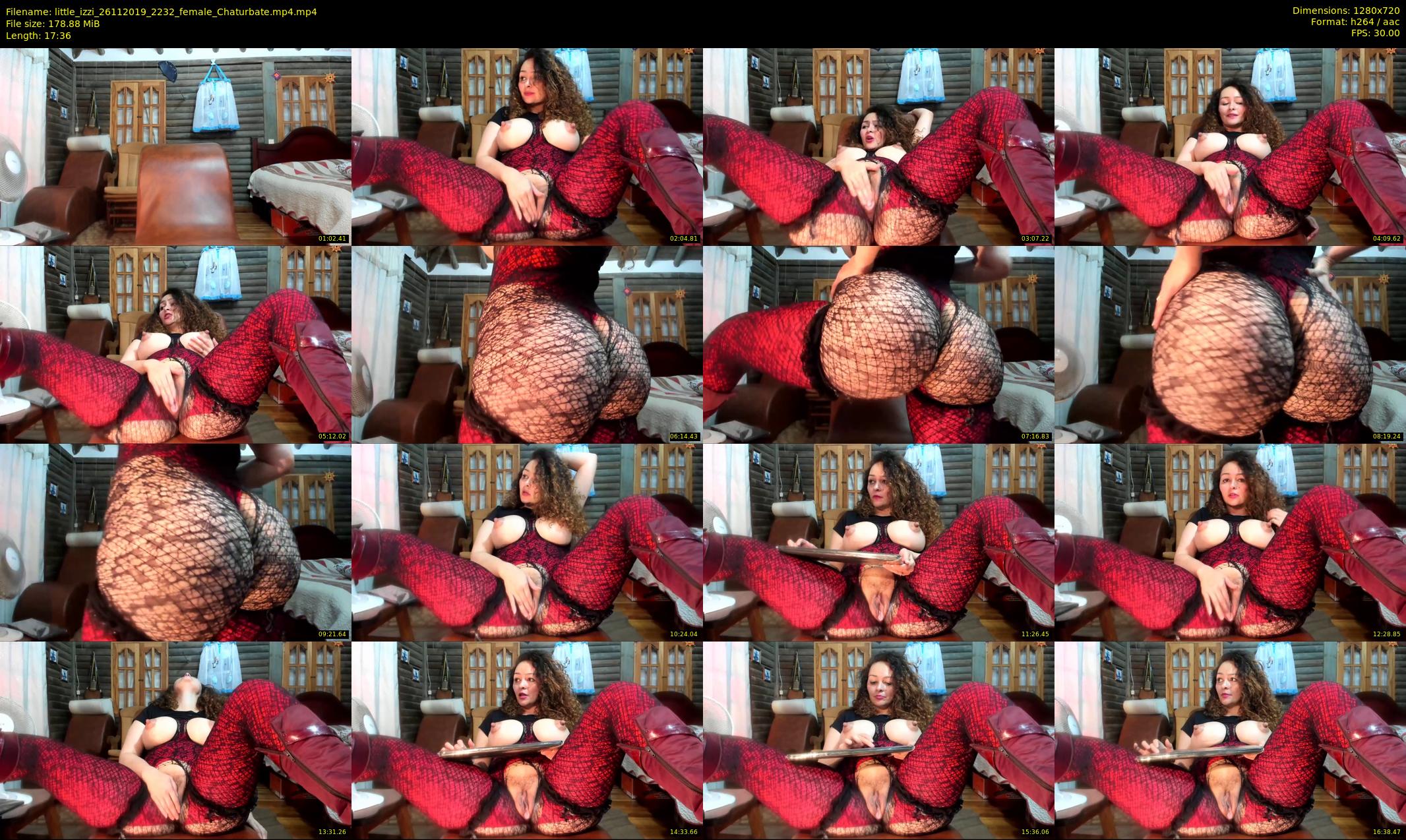 little_izzi — 18 minute Chaturbate female cam show recording, 720p, Nov 26, 2019