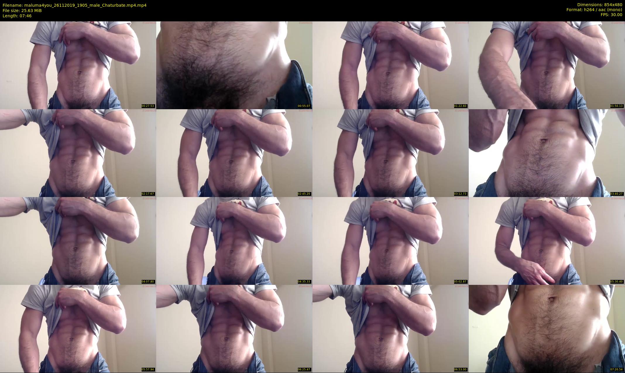 maluma4you — 8 minute Chaturbate male cam show recording, 480p, Nov 26, 2019