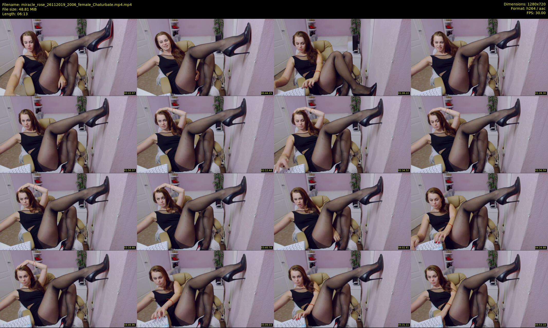 miracle_rose — 7 minute Chaturbate female cam show recording, 720p, Nov 26, 2019