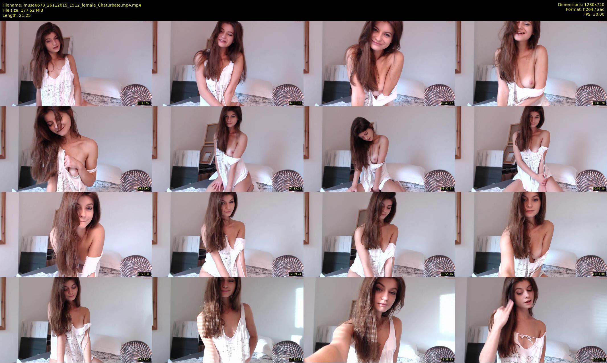 muse6678 — 22 minute Chaturbate female cam show recording, 720p, Nov 26, 2019
