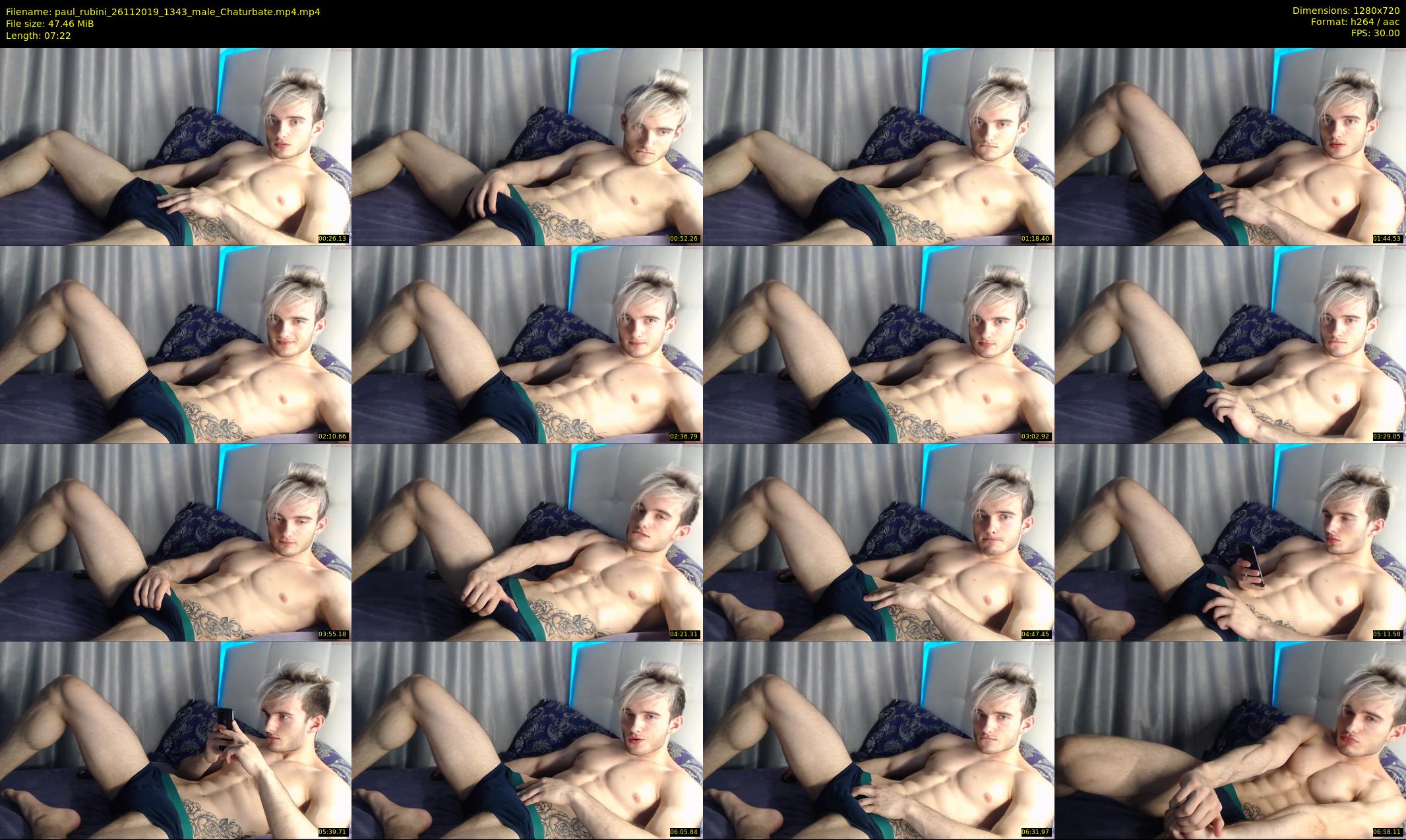 paul_rubini — 8 minute Chaturbate male cam show recording, 720p, Nov 26, 2019
