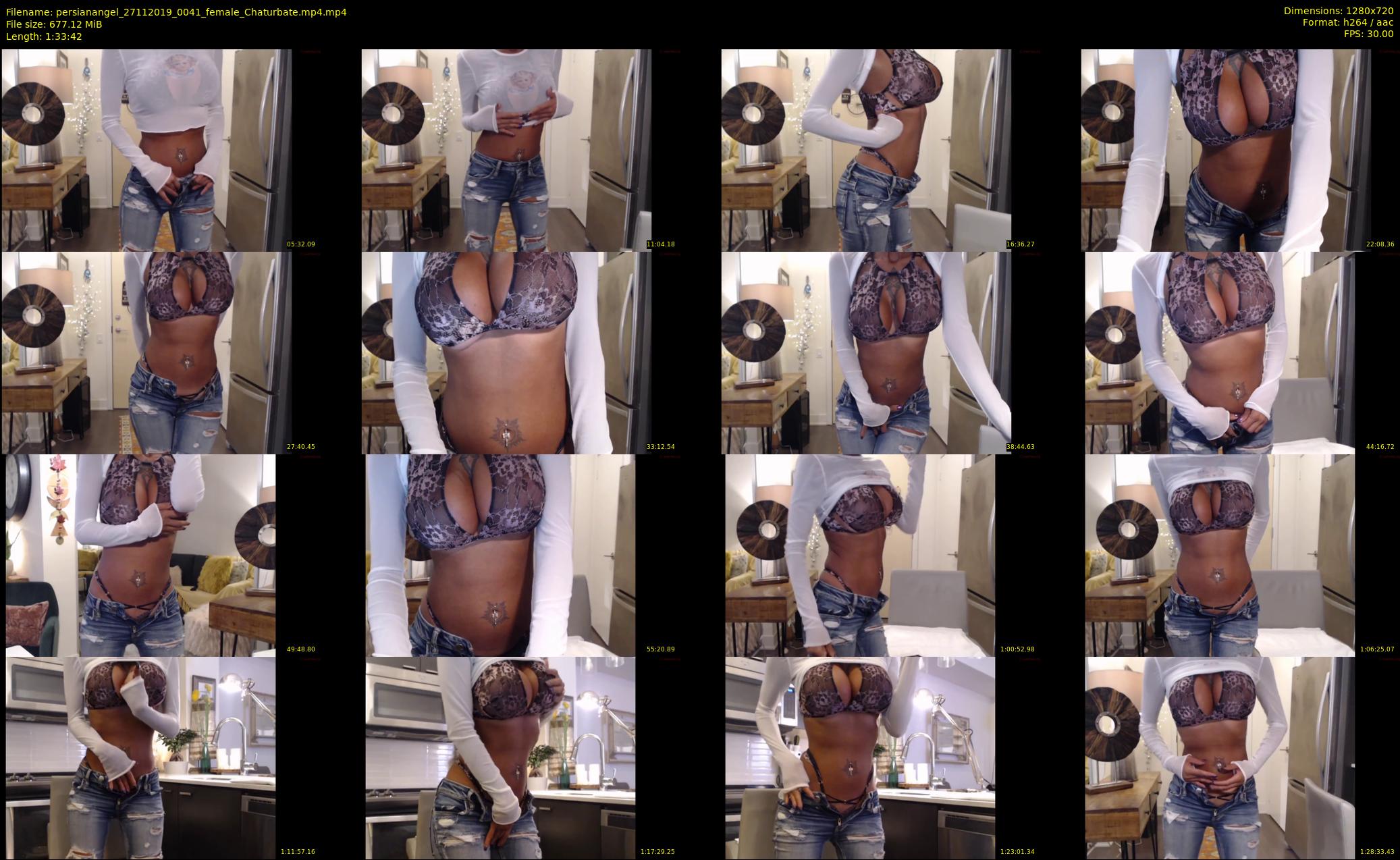 persianangel — 94 minute Chaturbate female cam show recording, 720p, Nov 27, 2019