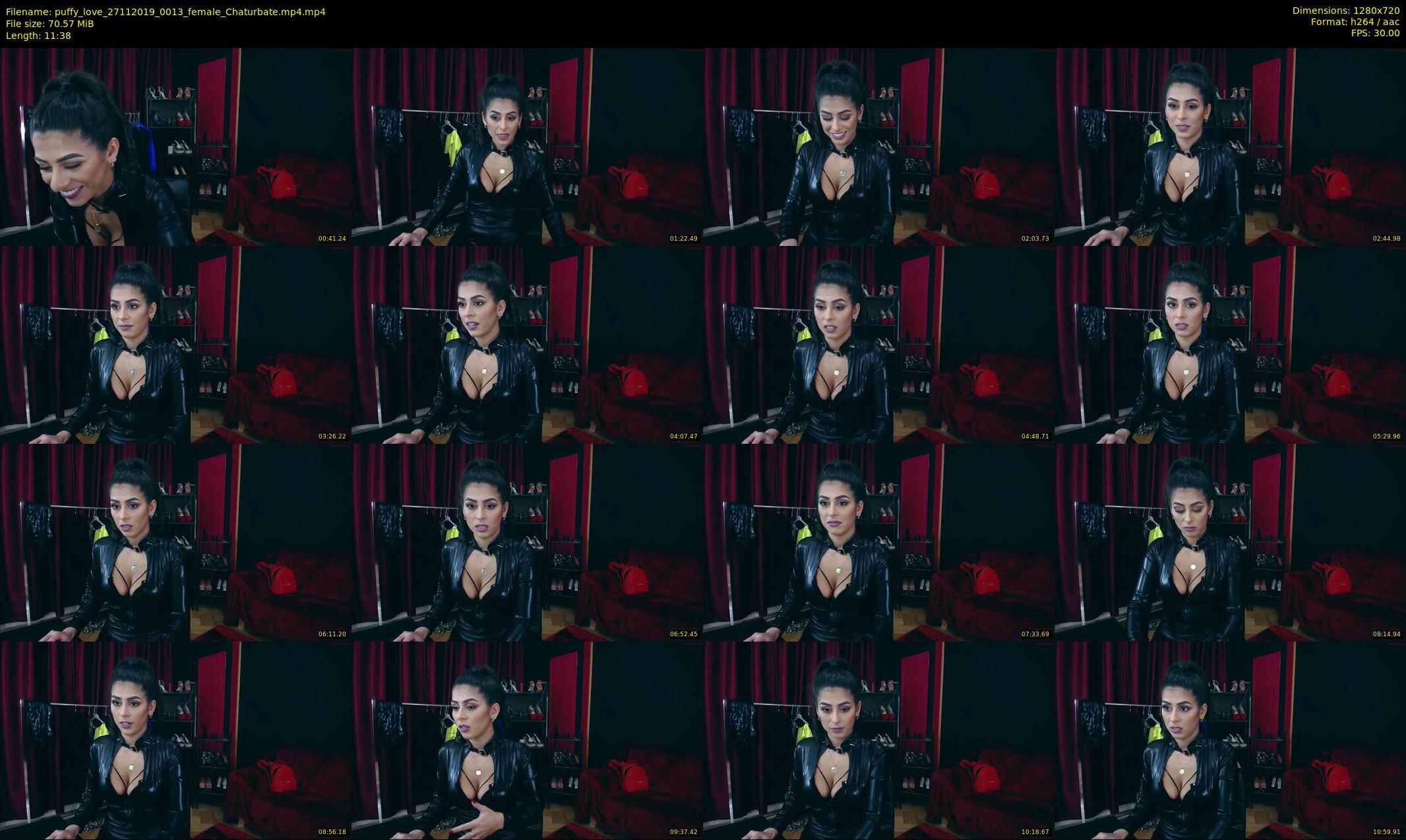 puffy_love — 12 minute Chaturbate female cam show recording, 720p, Nov 27, 2019