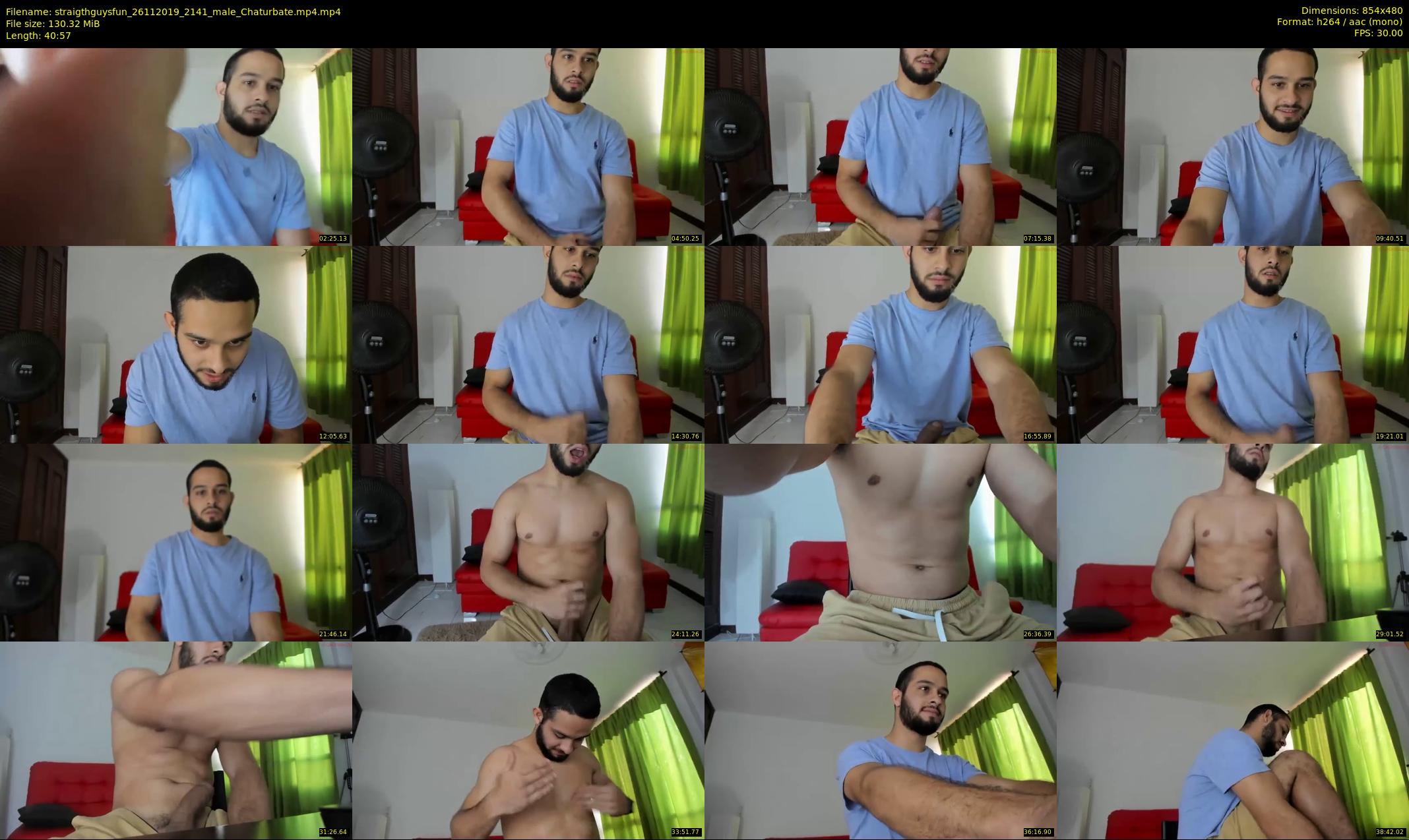 straigthguysfun — 41 minute Chaturbate male cam show recording, 480p, Nov 26, 2019