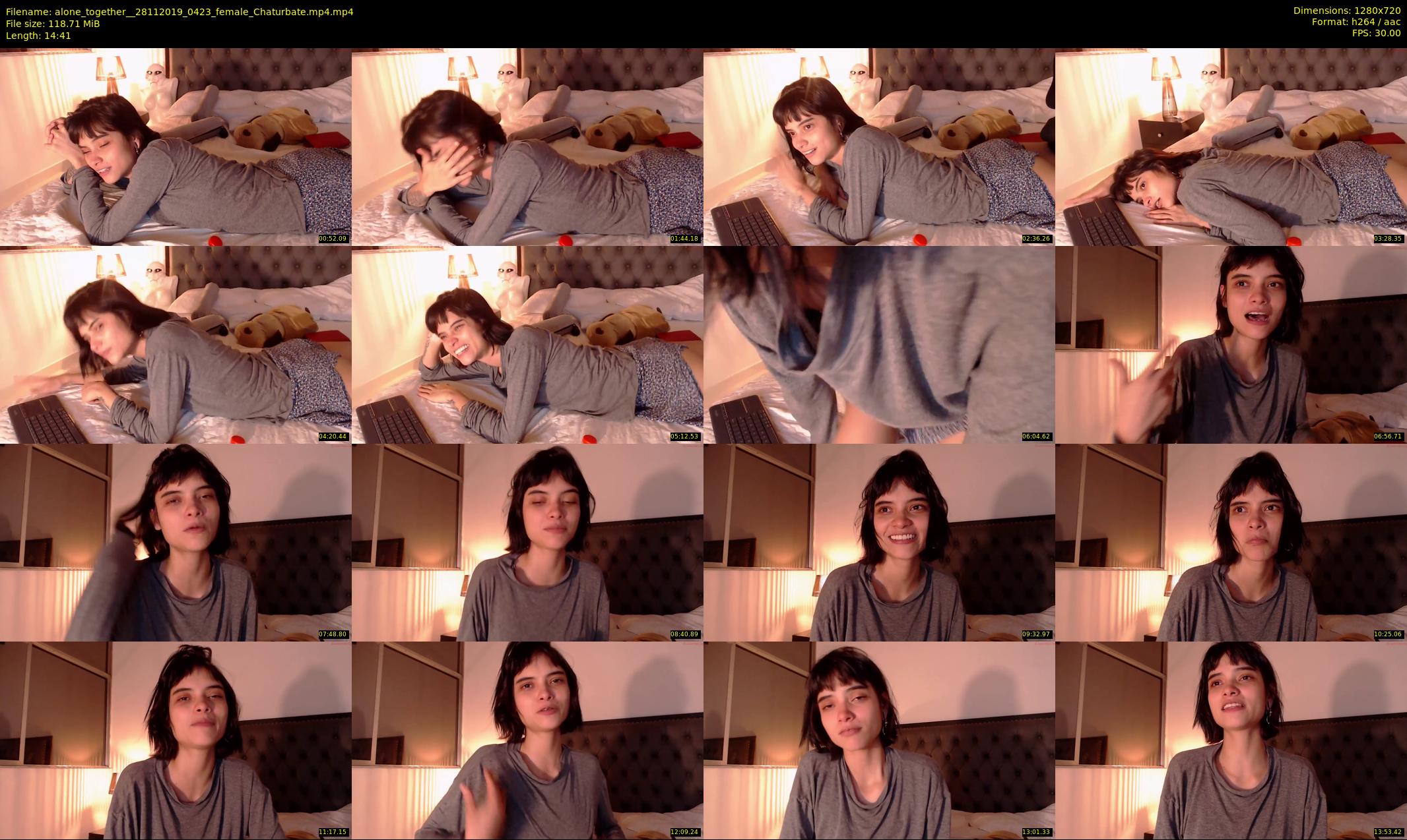 alone_together_ — 15 minute Chaturbate female cam show recording, 720p, Nov 28, 2019