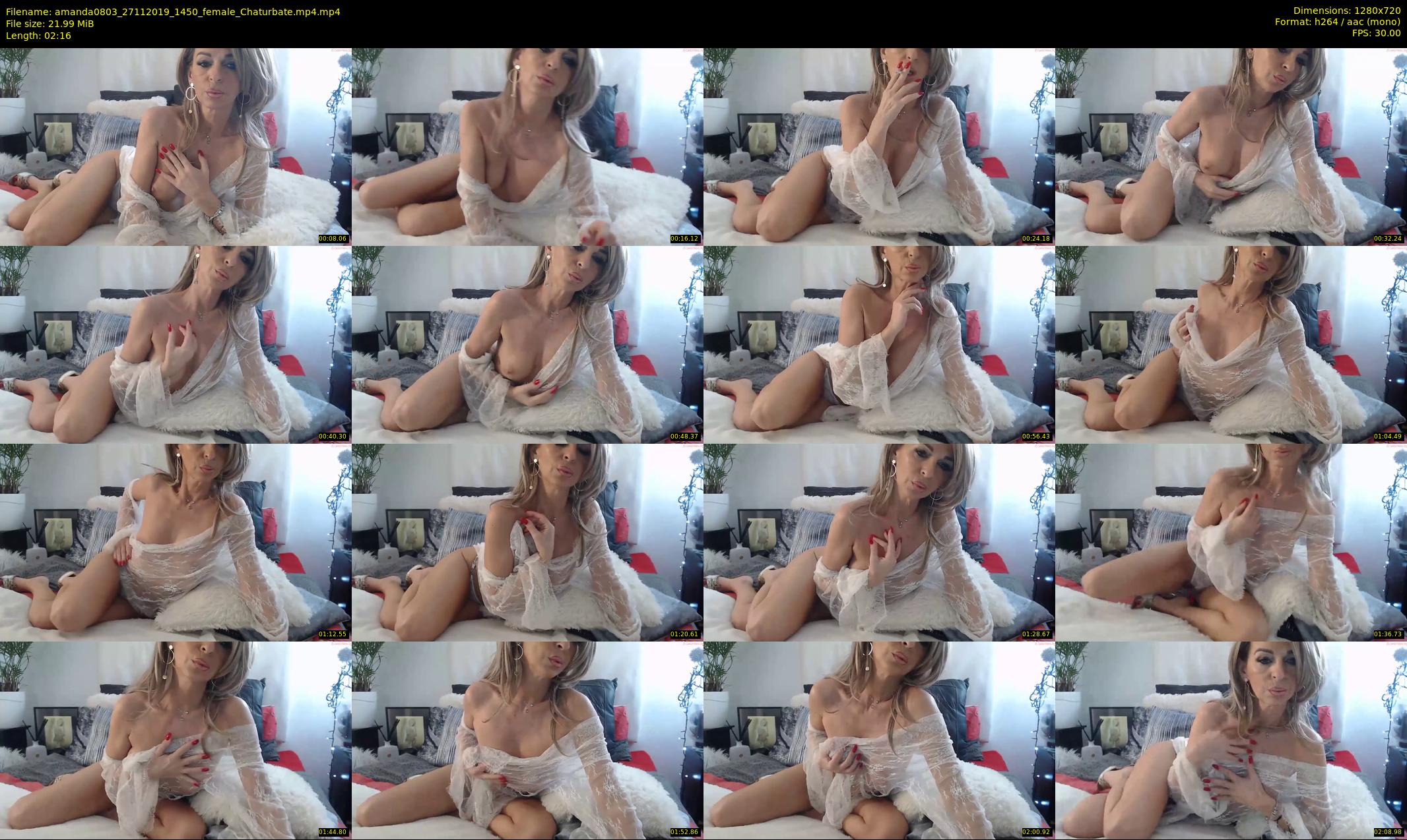 amanda0803 — 3 minute Chaturbate female cam show recording, 720p, Nov 27, 2019