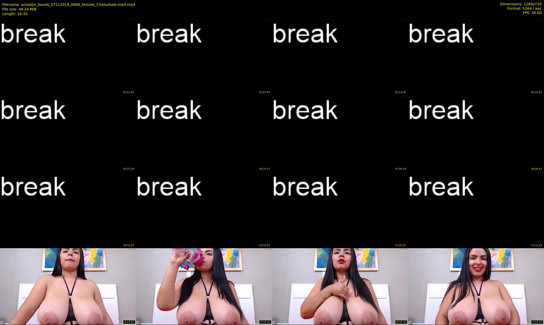 anisston_boods — 19 minute Chaturbate female cam show recording, 720p, Nov 27, 2019