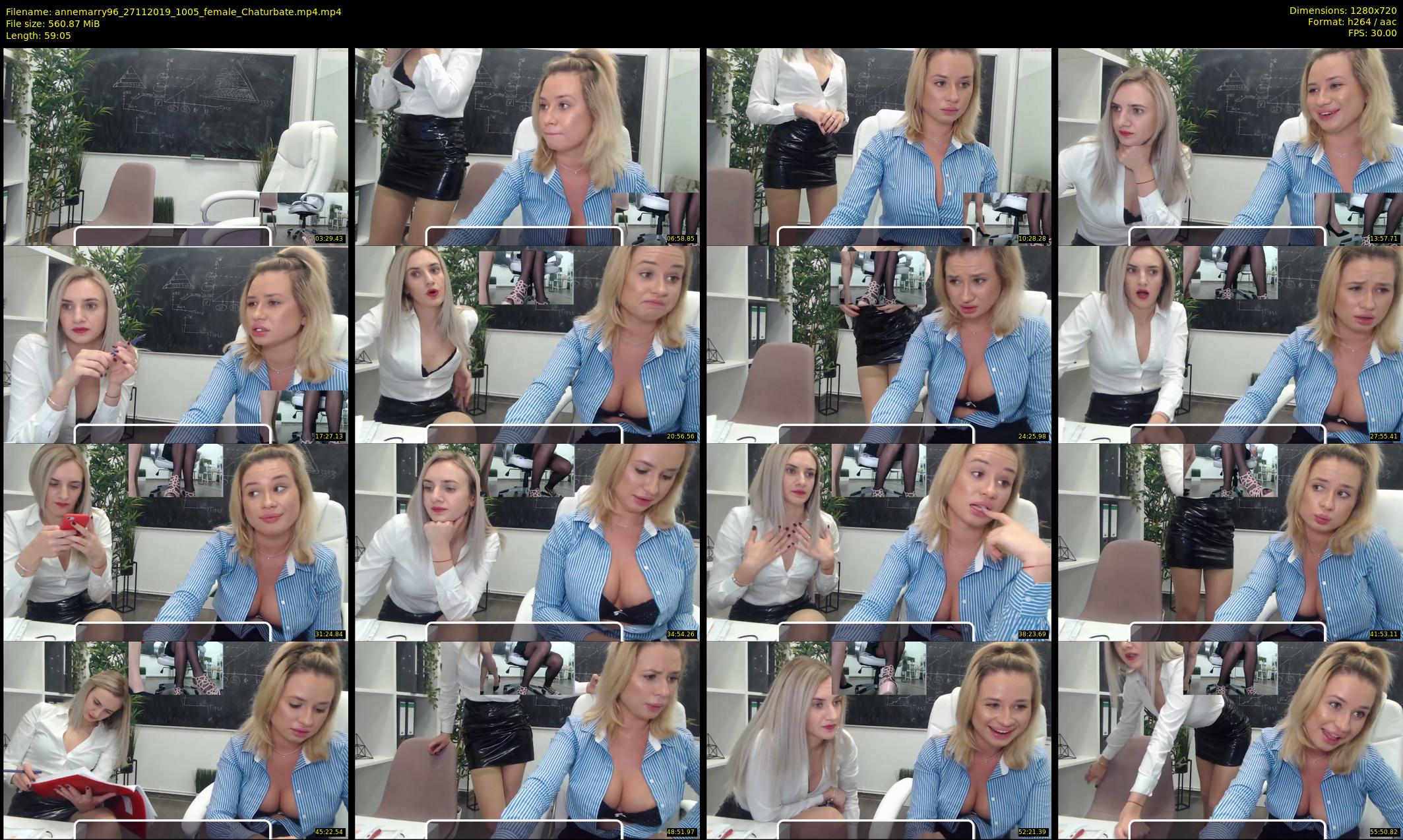 annemarry96 — 60 minute Chaturbate female cam show recording, 720p, Nov 27, 2019