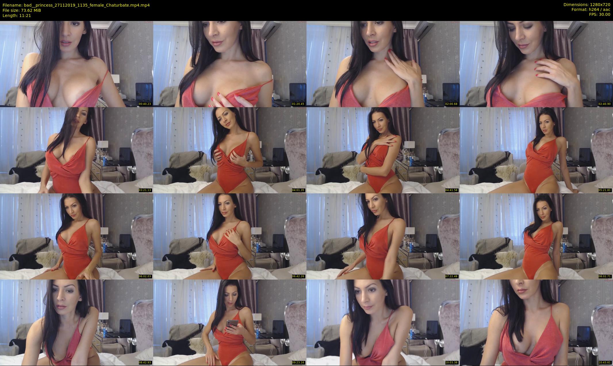 bad__princess — 12 minute Chaturbate female cam show recording, 720p, Nov 27, 2019
