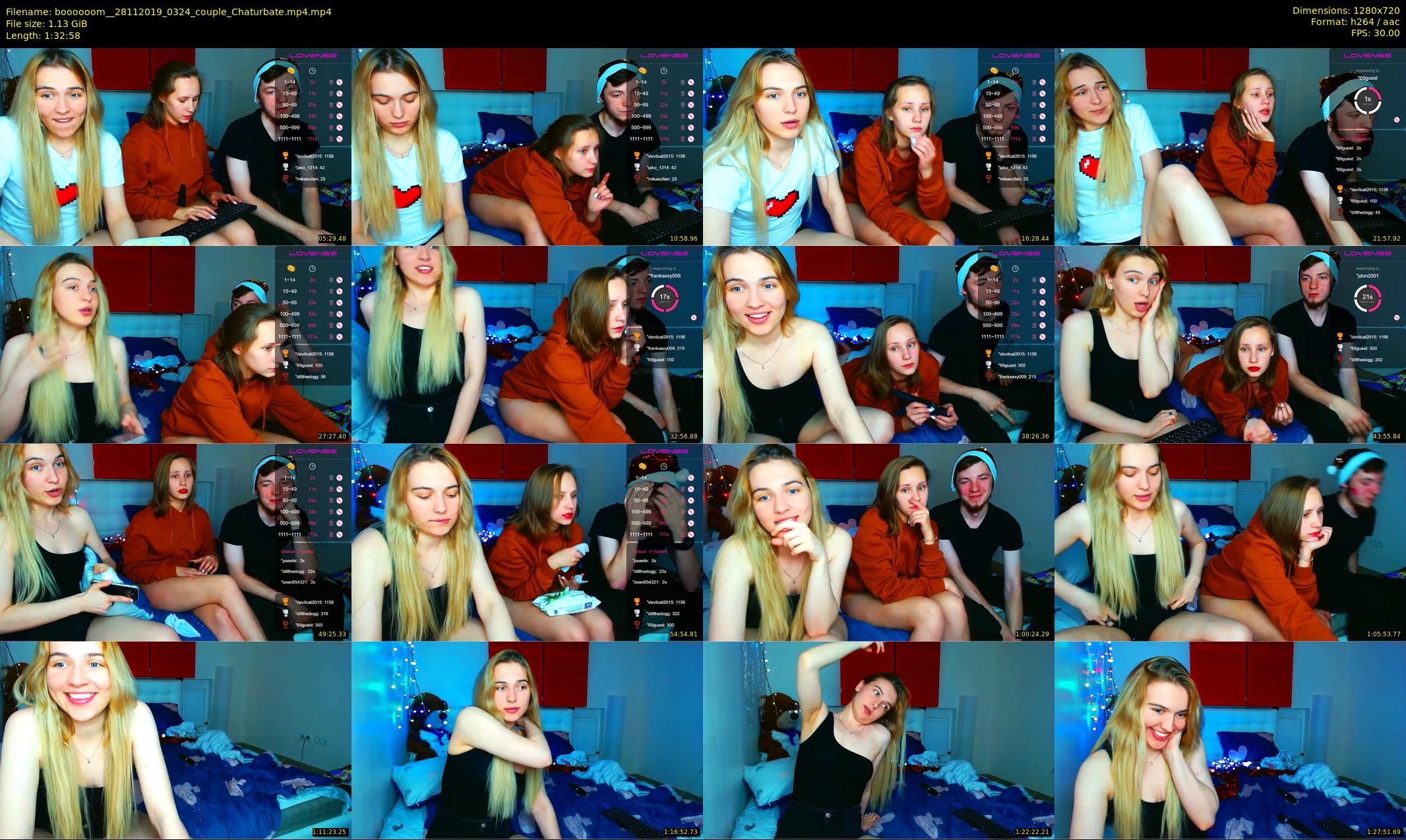 boooooom_ — 93 minute Chaturbate female cam show recording, 720p, Nov 28, 2019