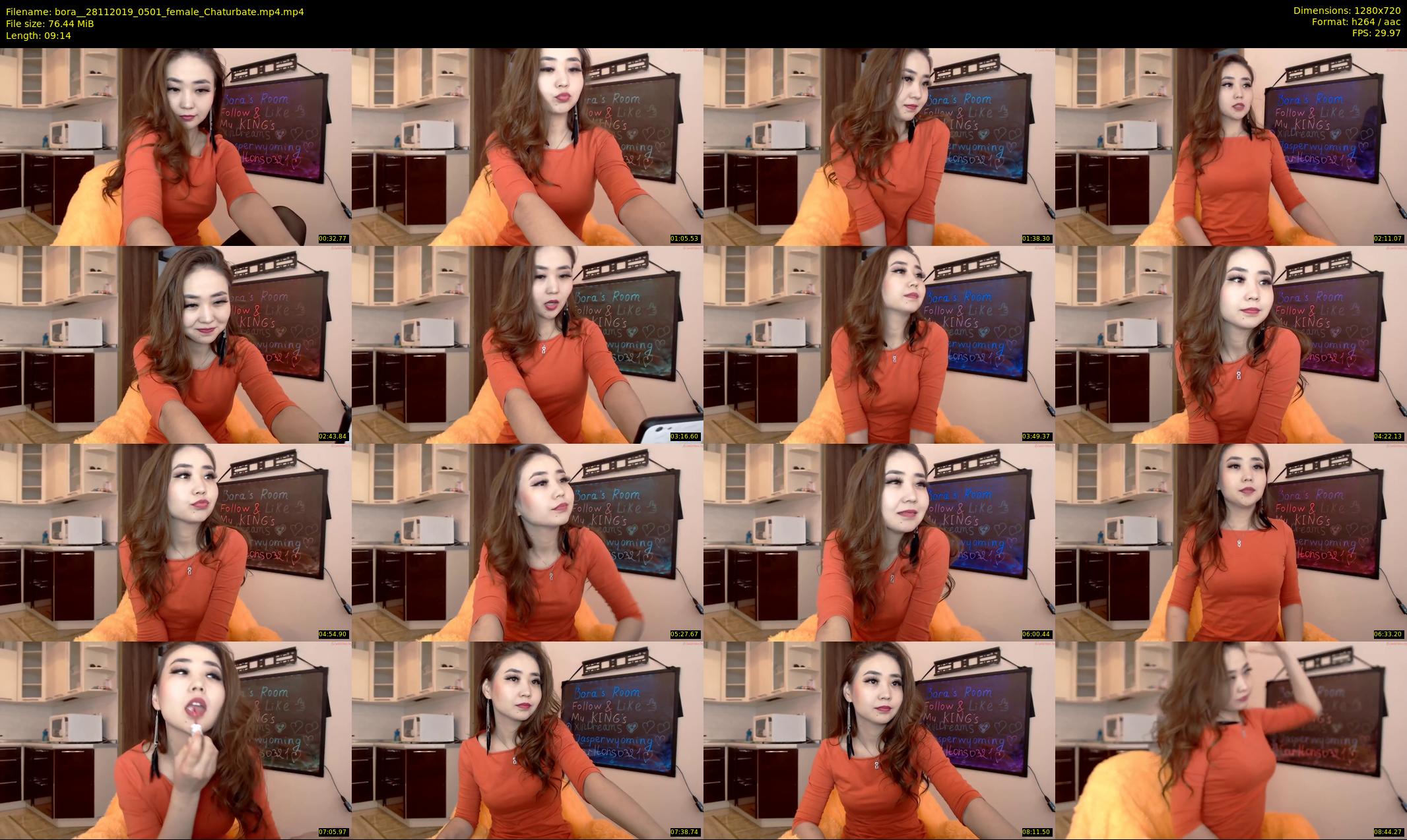 bora_ — 10 minute Chaturbate female cam show recording, 720p, Nov 28, 2019