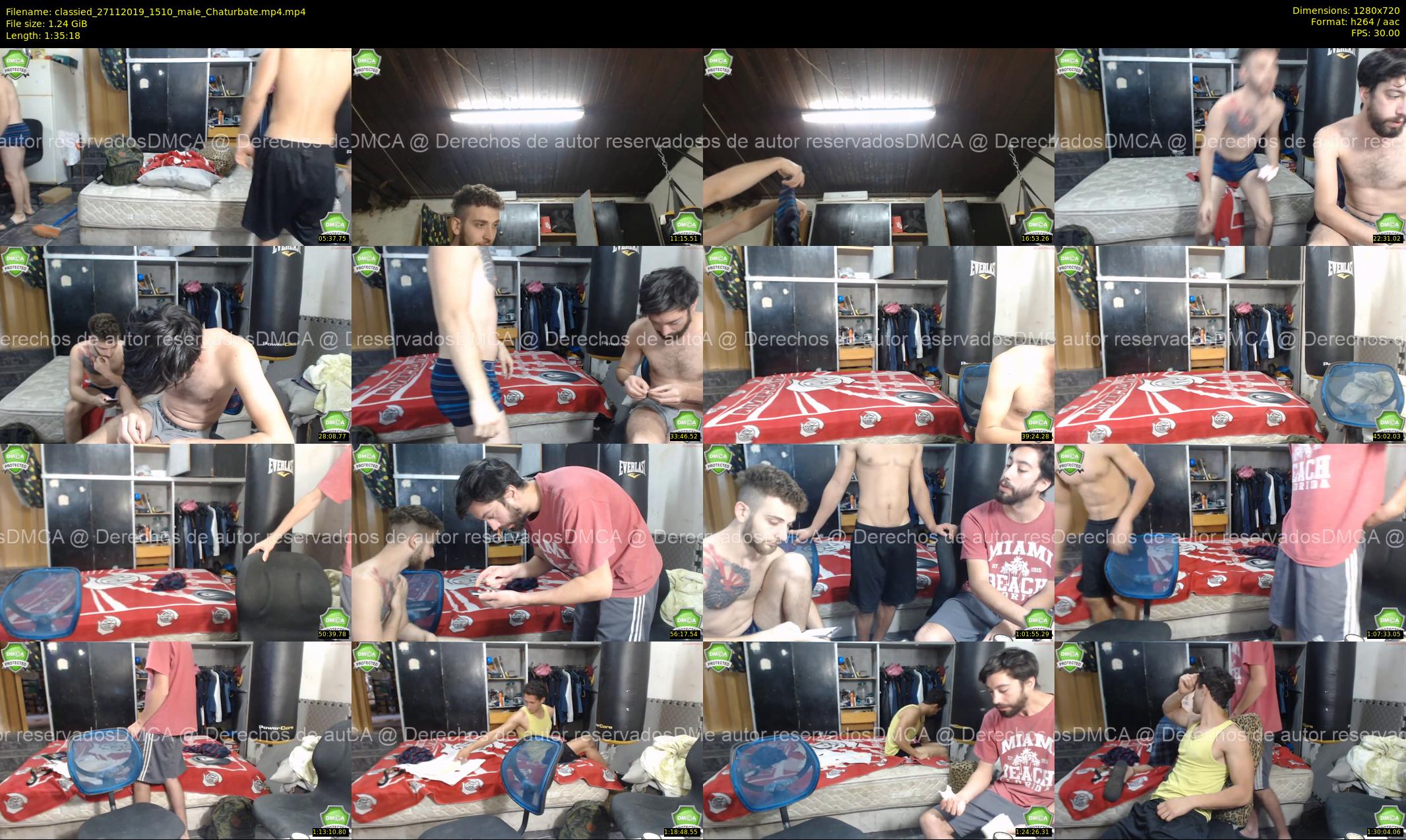 classied — 96 minute Chaturbate male cam show recording, 720p, Nov 27, 2019