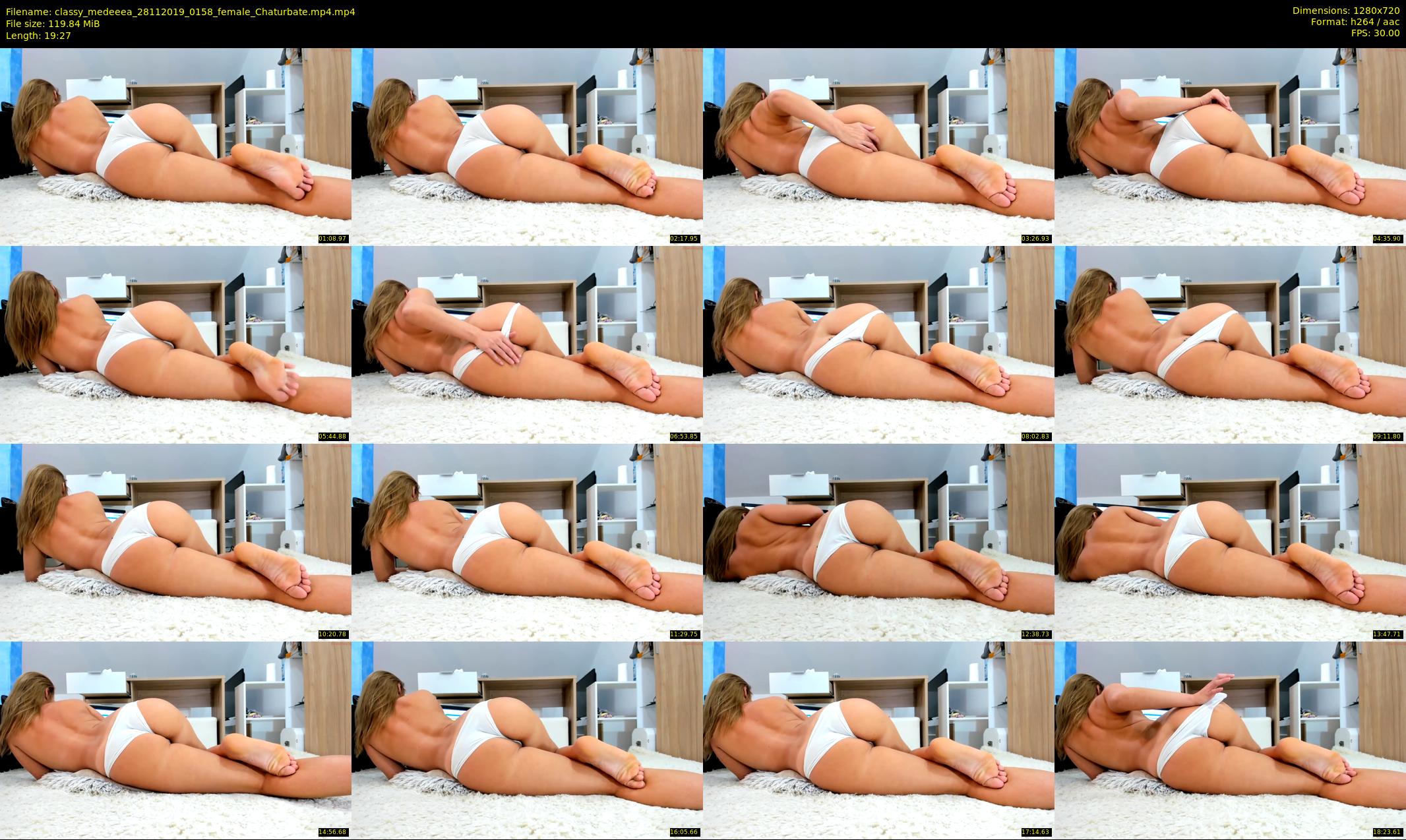 classy_medeeea — 20 minute Chaturbate female cam show recording, 720p, Nov 28, 2019