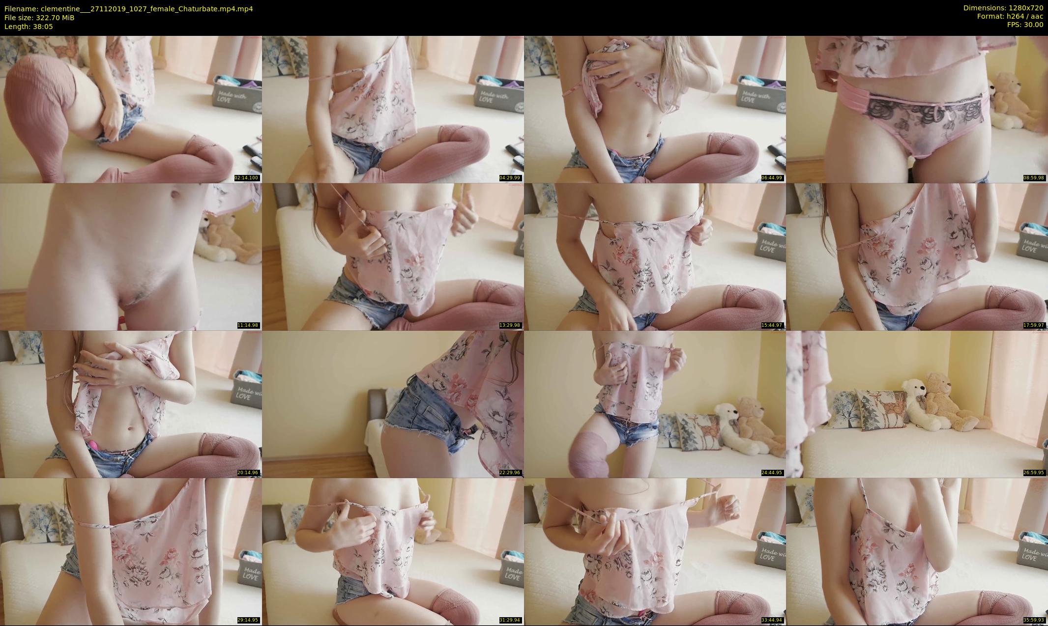 clementine__ — 39 minute Chaturbate female cam show recording, 720p, Nov 27, 2019