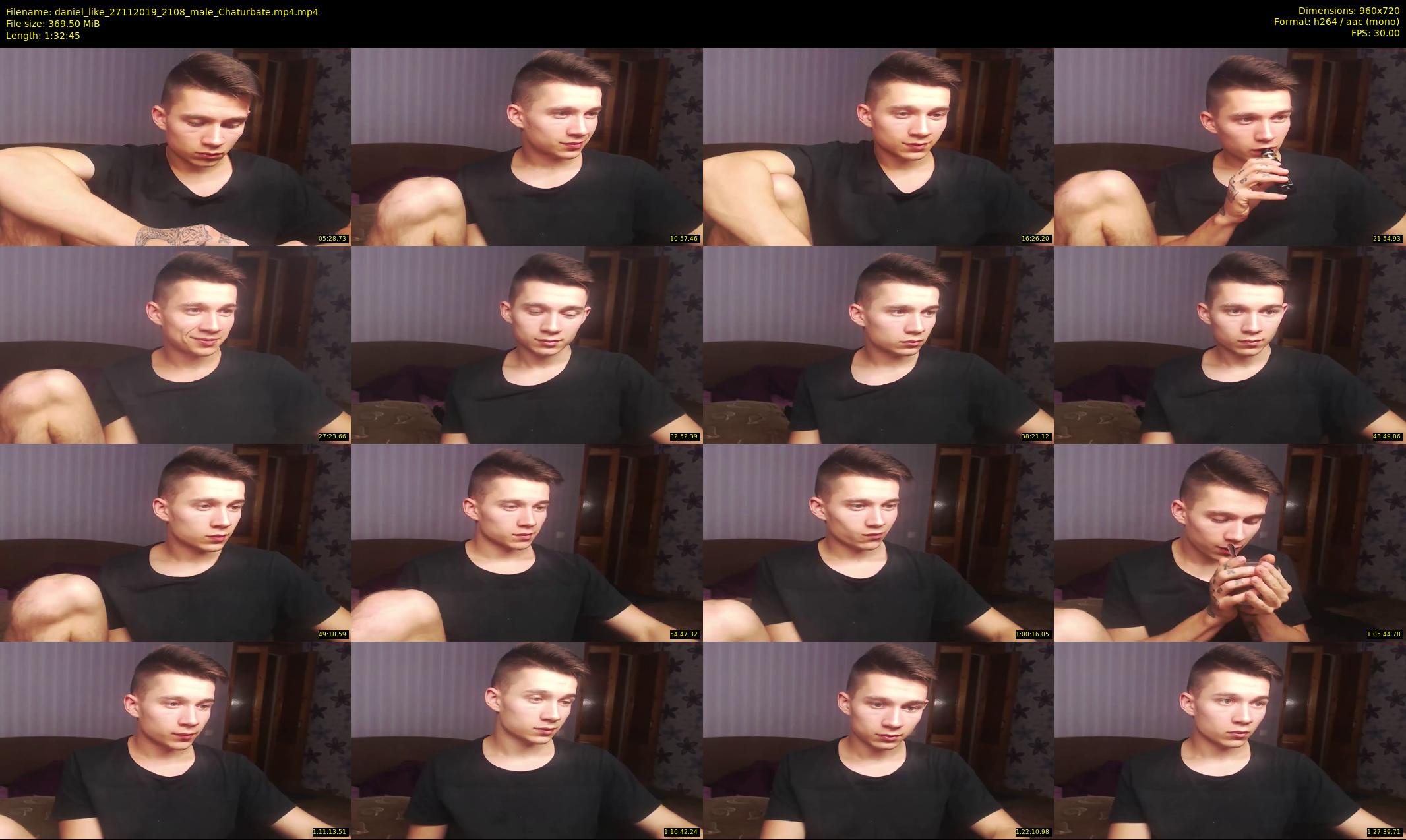daniel_like — 93 minute Chaturbate male cam show recording, 720p, Nov 27, 2019