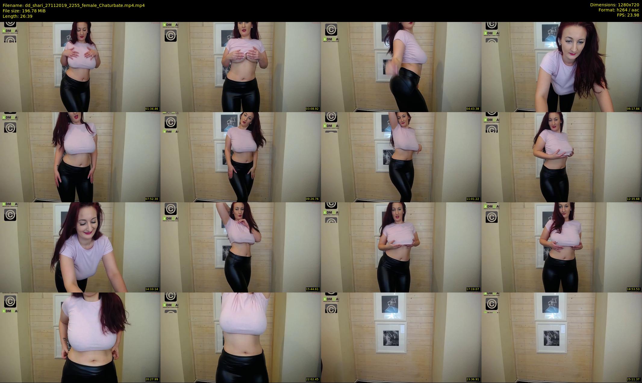 dd_shari — 27 minute Chaturbate female cam show recording, 720p, Nov 27, 2019