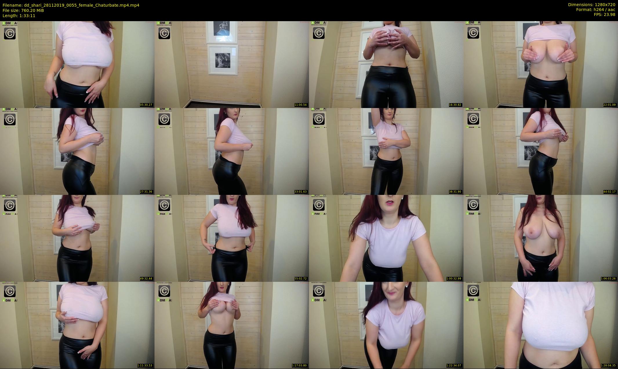 dd_shari — 94 minute Chaturbate female cam show recording, 720p, Nov 28, 2019