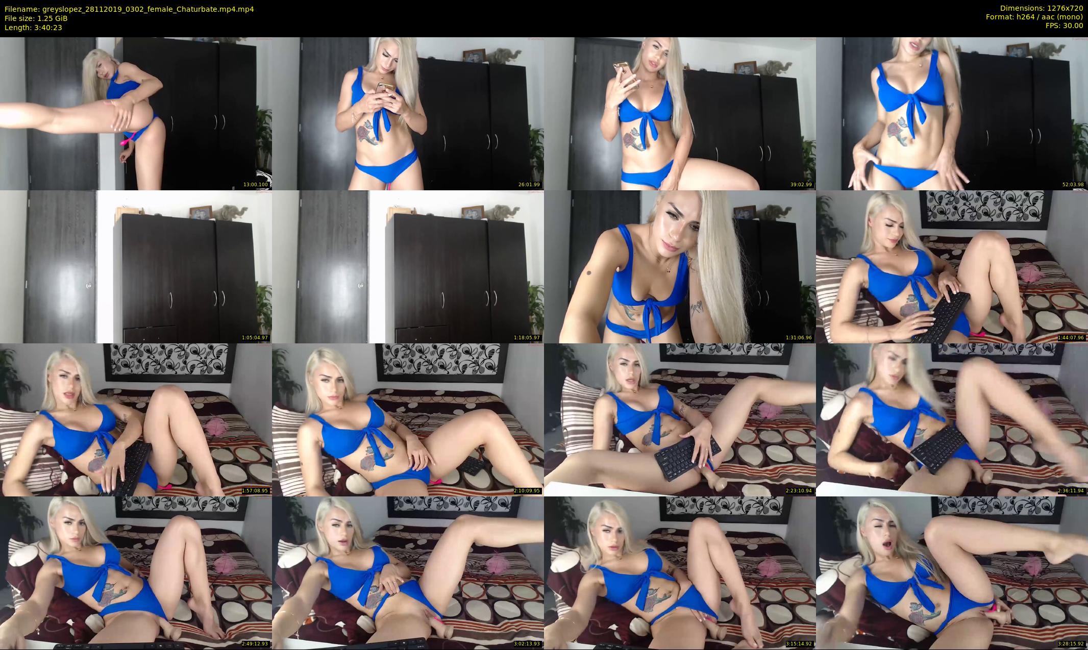 greyslopez — 221 minute Chaturbate female cam show recording, 720p, Nov 28, 2019