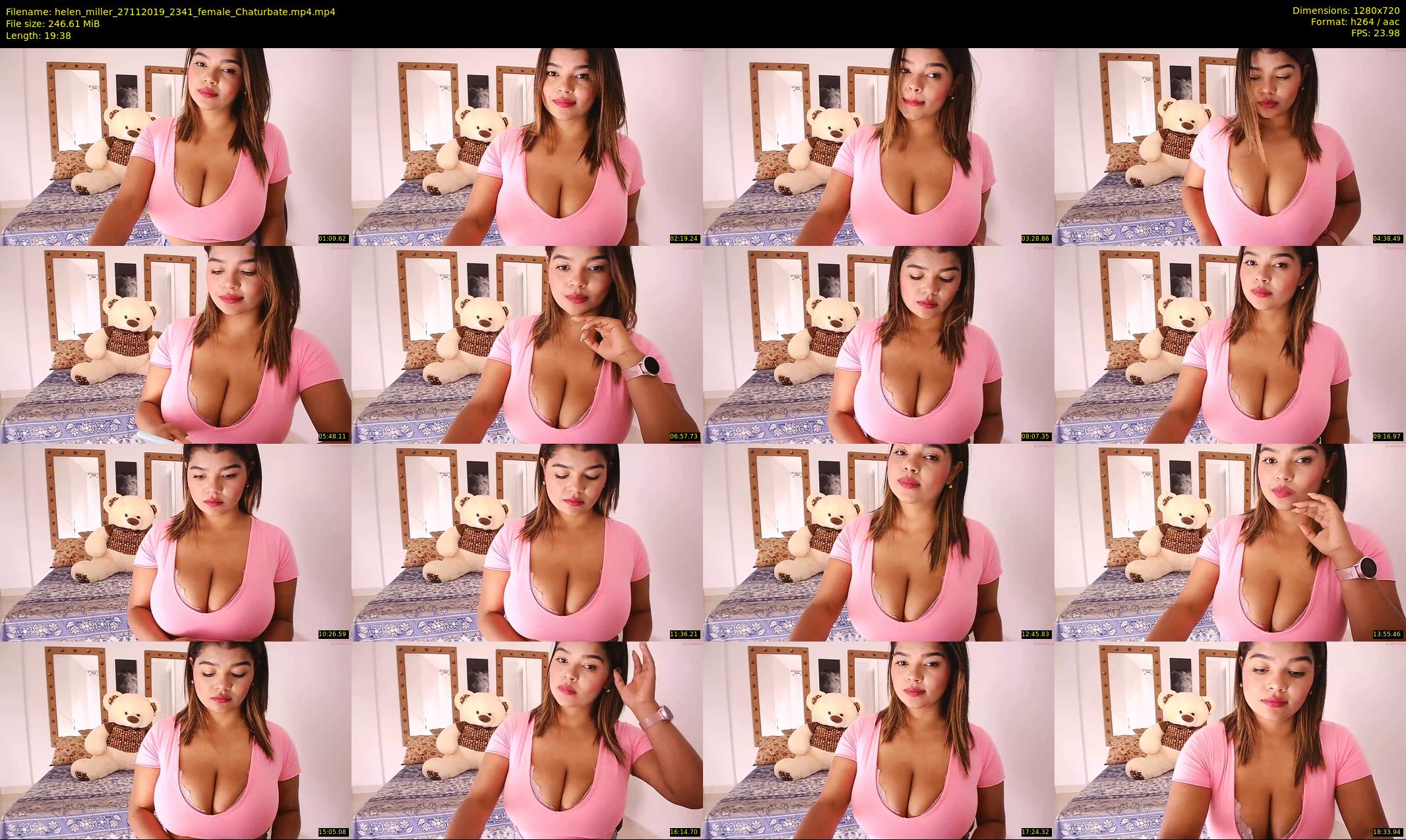 helen_miller — 20 minute Chaturbate female cam show recording, 720p, Nov 27, 2019