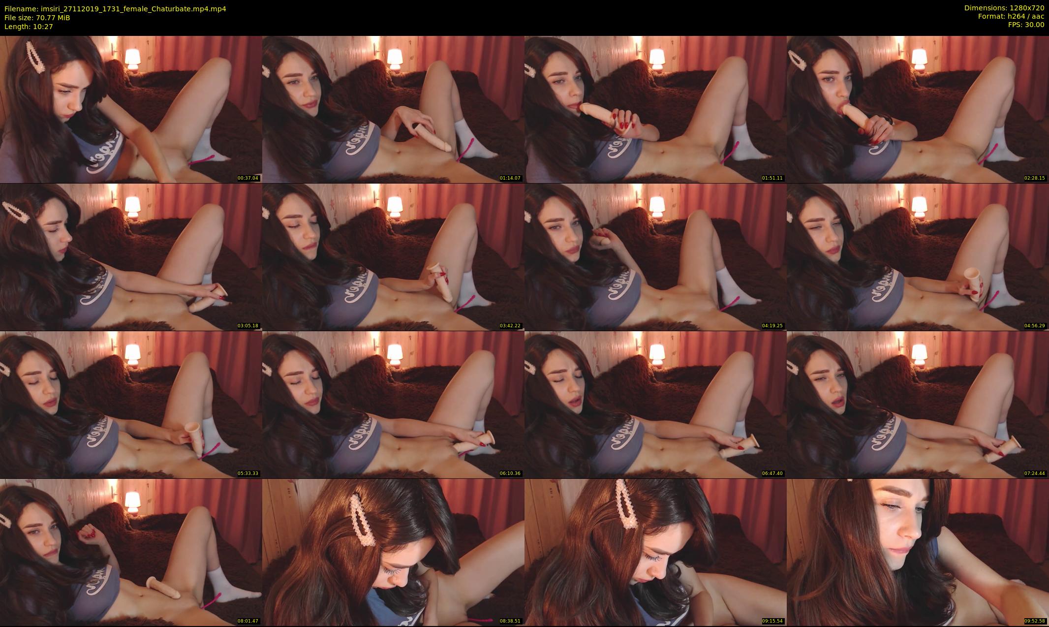 imsiri — 11 minute Chaturbate female cam show recording, 720p, Nov 27, 2019