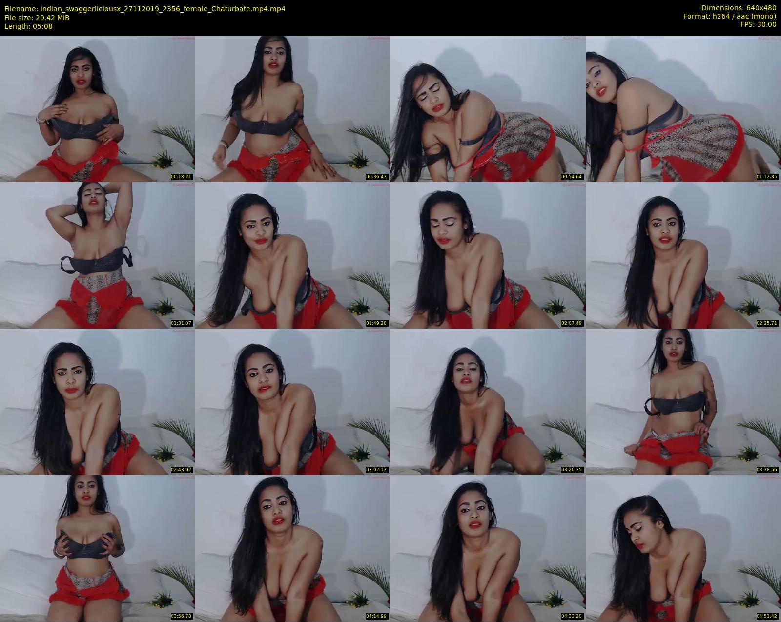 indian_swaggerliciousx — 6 minute Chaturbate female cam show recording, 480p, Nov 27, 2019
