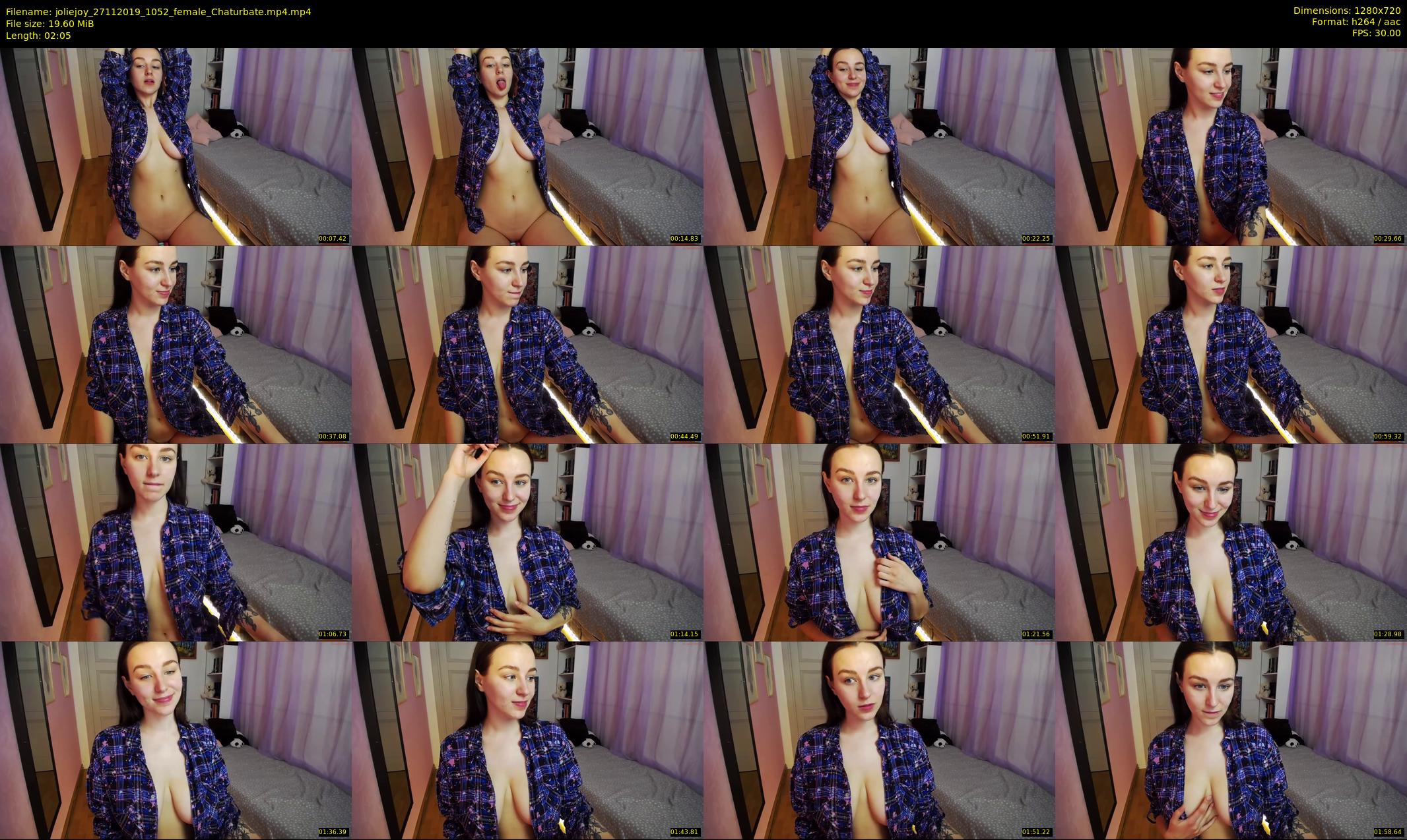 joliejoy — 3 minute Chaturbate female cam show recording, 720p, Nov 27, 2019