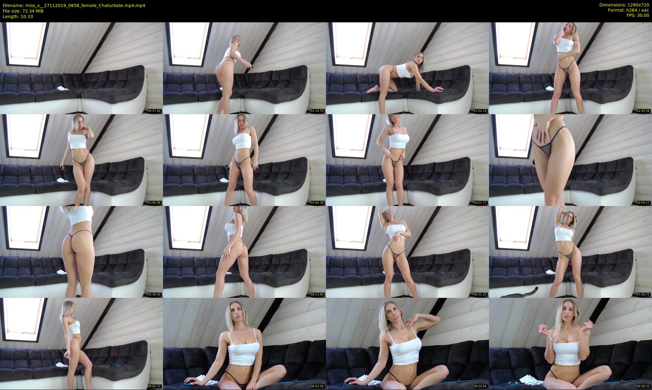 miss_x_ — 11 minute Chaturbate female cam show recording, 720p, Nov 27, 2019