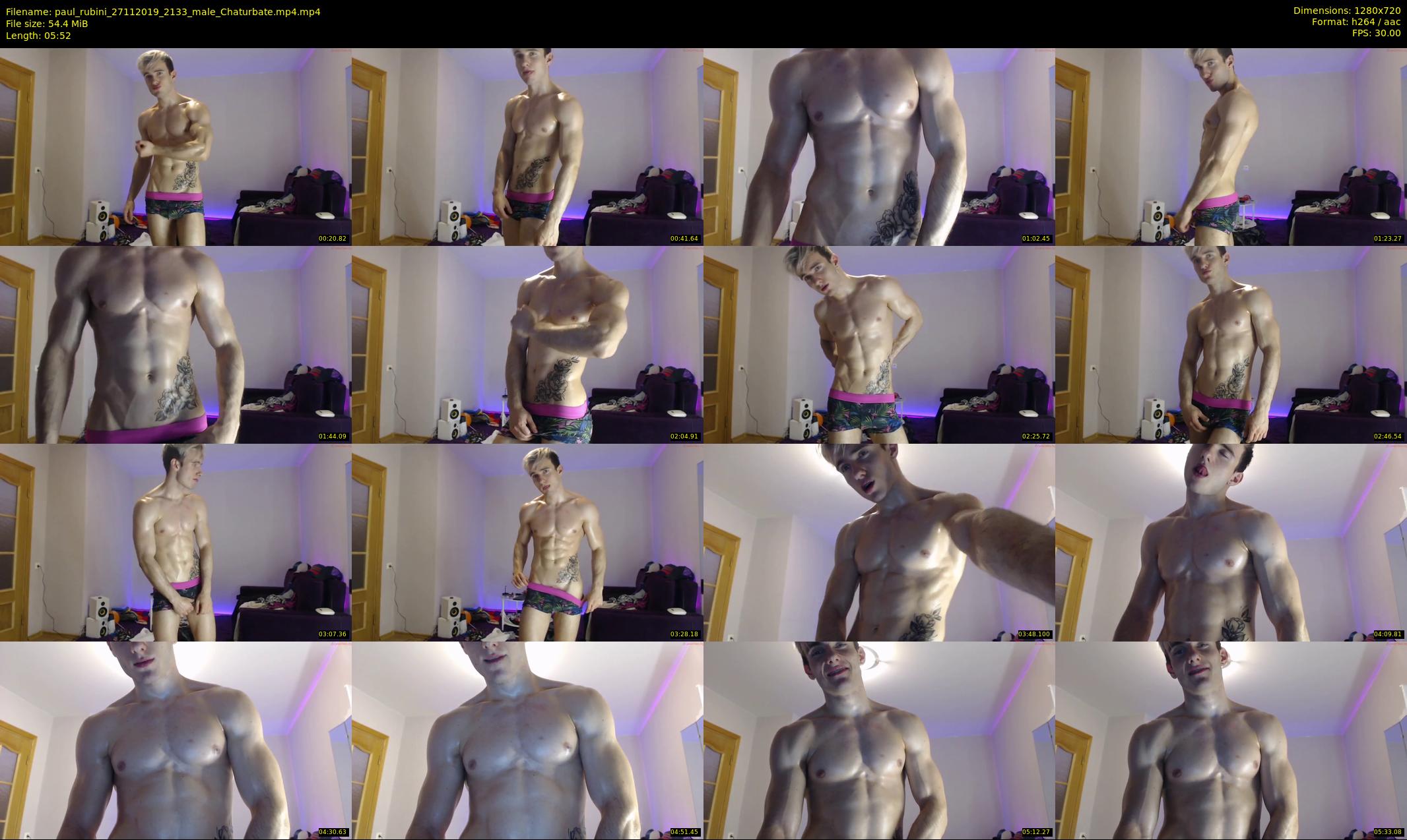 paul_rubini — 6 minute Chaturbate male cam show recording, 720p, Nov 27, 2019