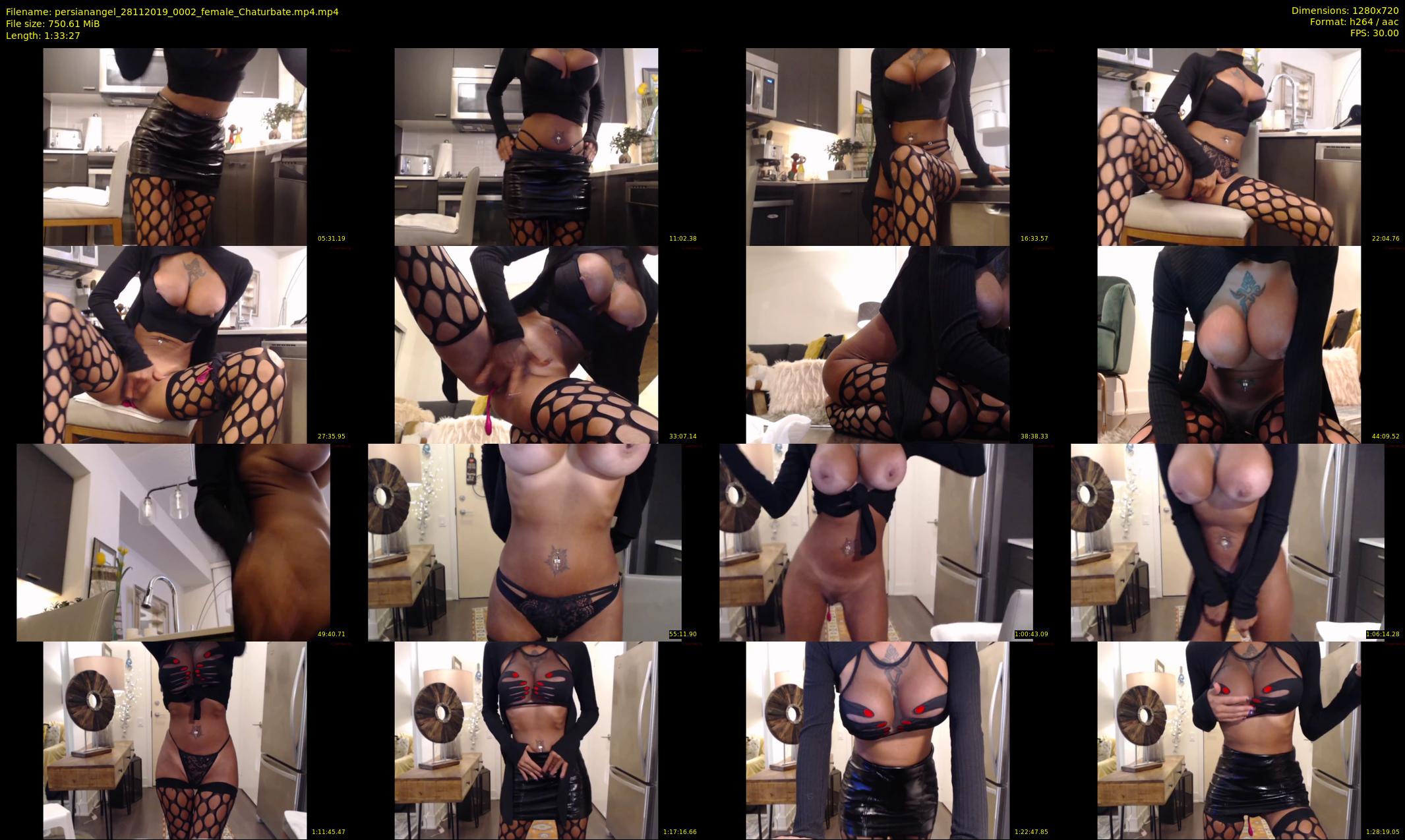 persianangel — 94 minute Chaturbate female cam show recording, 720p, Nov 28, 2019
