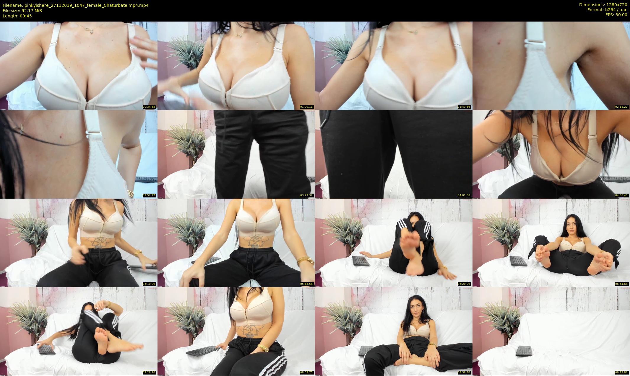 pinkyishere — 10 minute Chaturbate female cam show recording, 720p, Nov 27, 2019