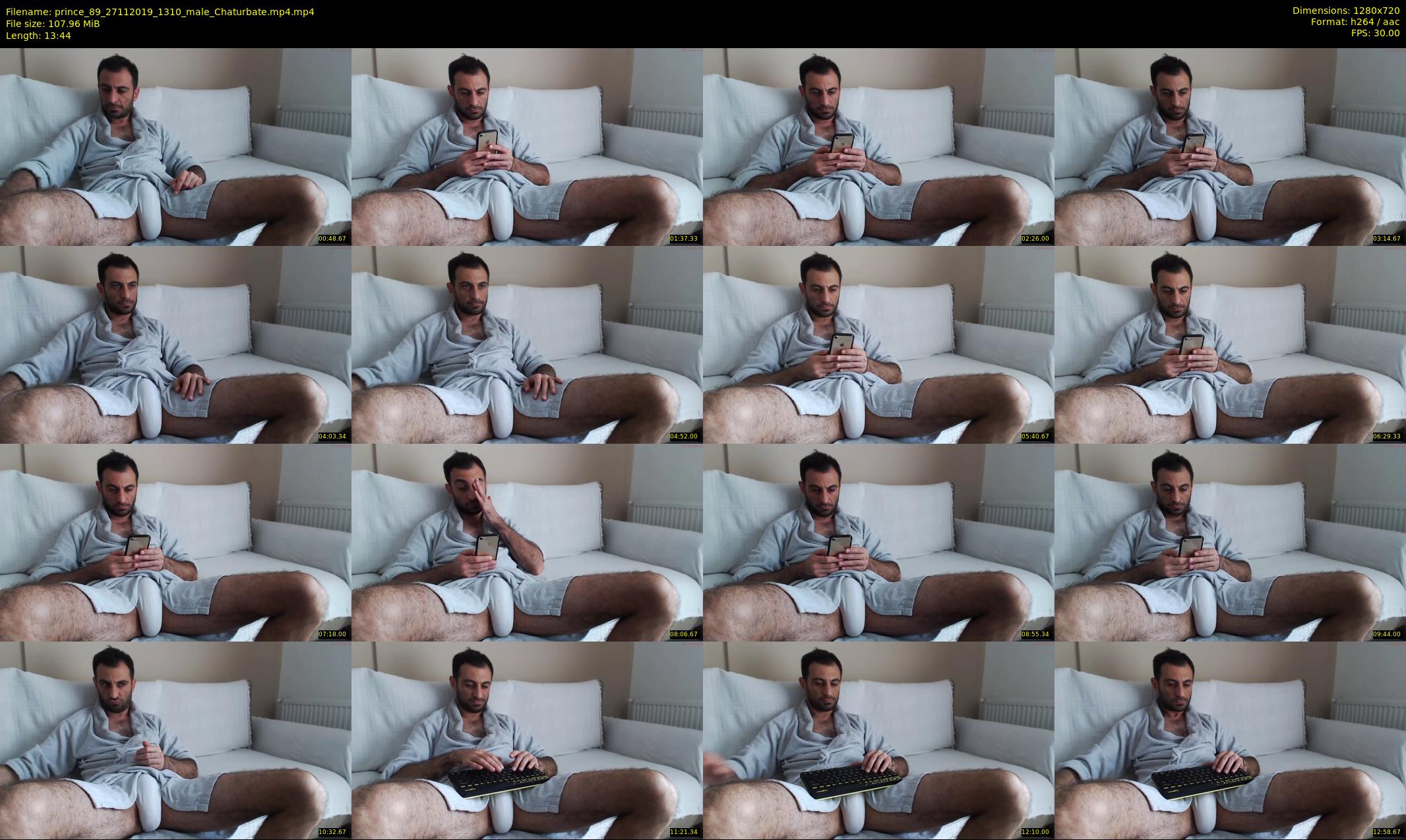 prince_89 — 14 minute Chaturbate male cam show recording, 720p, Nov 27, 2019