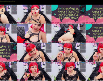 pyrowayne — 102 minute Chaturbate female cam show recording, 720p, Nov 28, 2019
