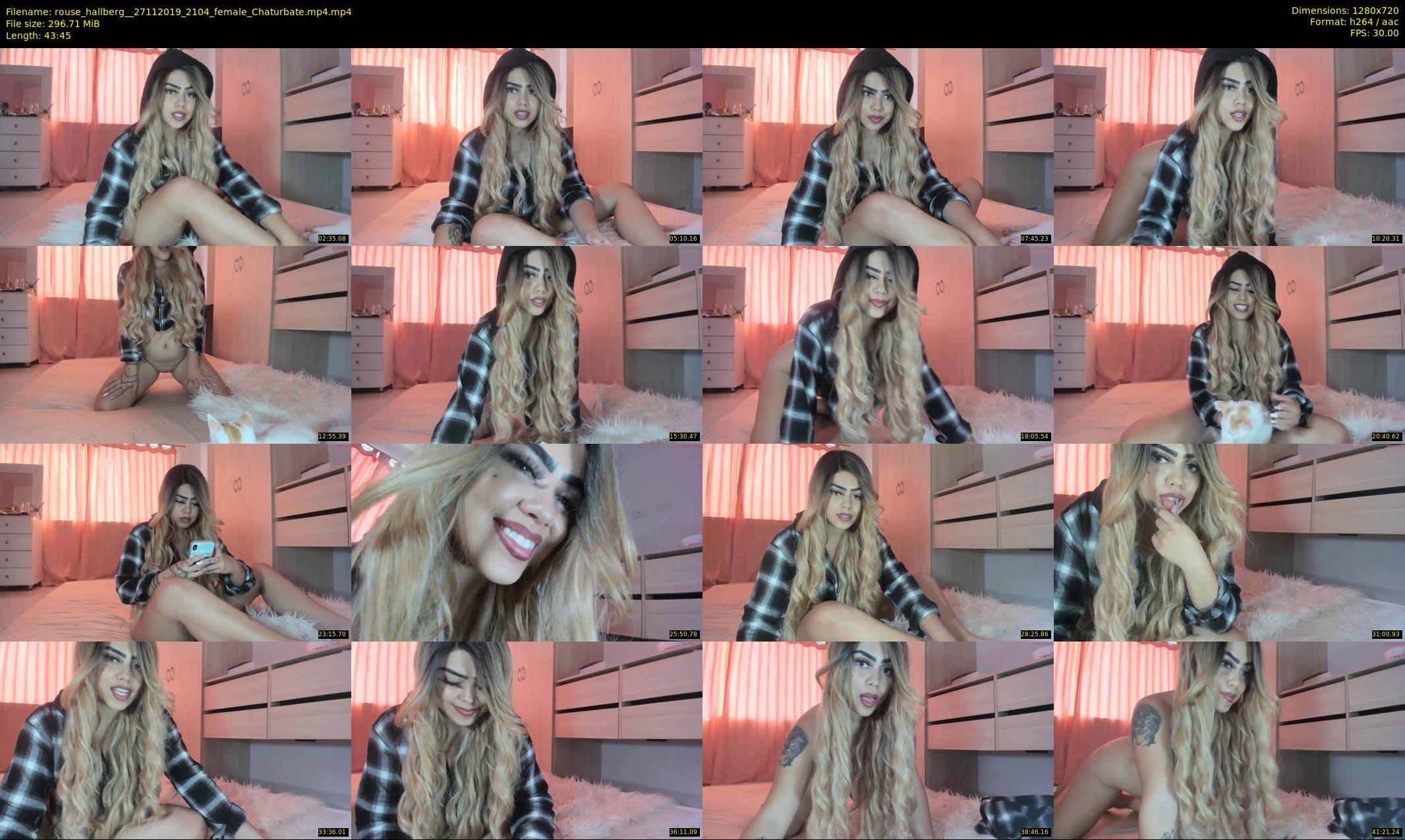 rouse_hallberg_ — 44 minute Chaturbate female cam show recording, 720p, Nov 27, 2019