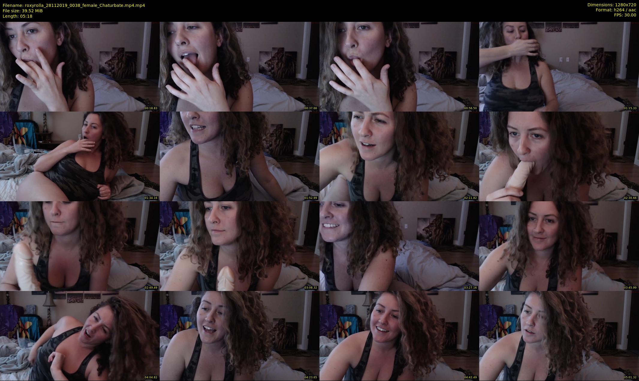 roxyrolla — 6 minute Chaturbate female cam show recording, 720p, Nov 28, 2019