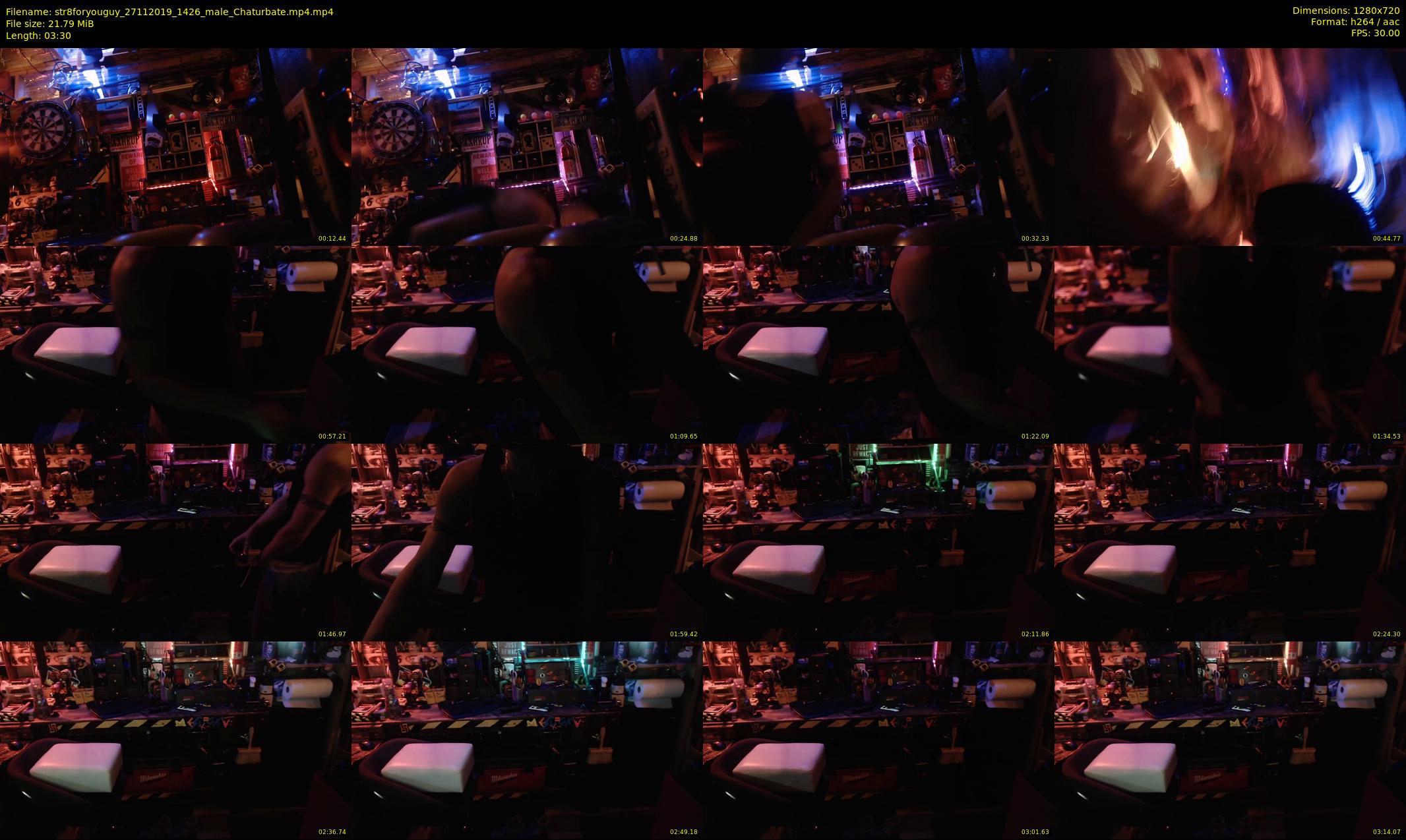 str8foryouguy — 4 minute Chaturbate male cam show recording, 720p, Nov 27, 2019