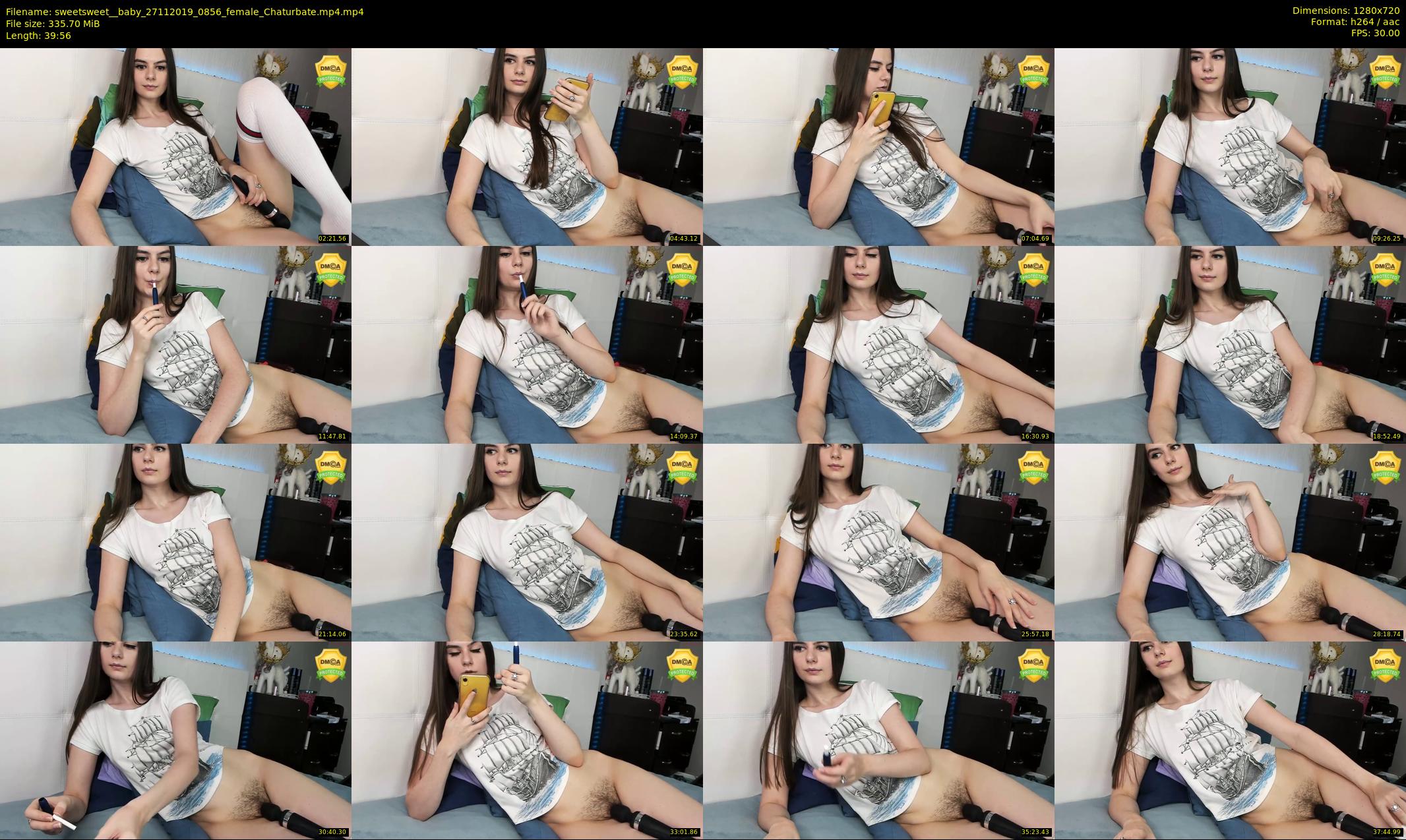 sweetsweet__baby — 40 minute Chaturbate female cam show recording, 720p, Nov 27, 2019