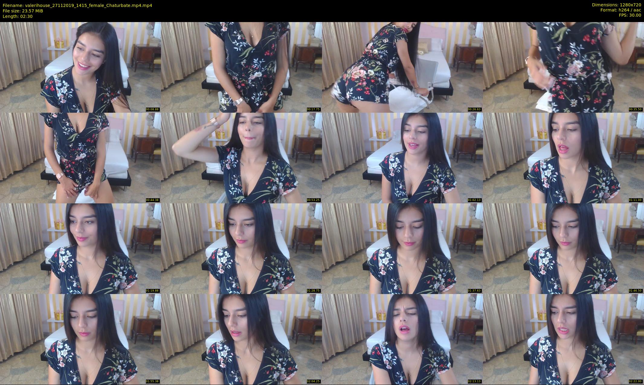 valerihouse — 3 minute Chaturbate female cam show recording, 720p, Nov 27, 2019