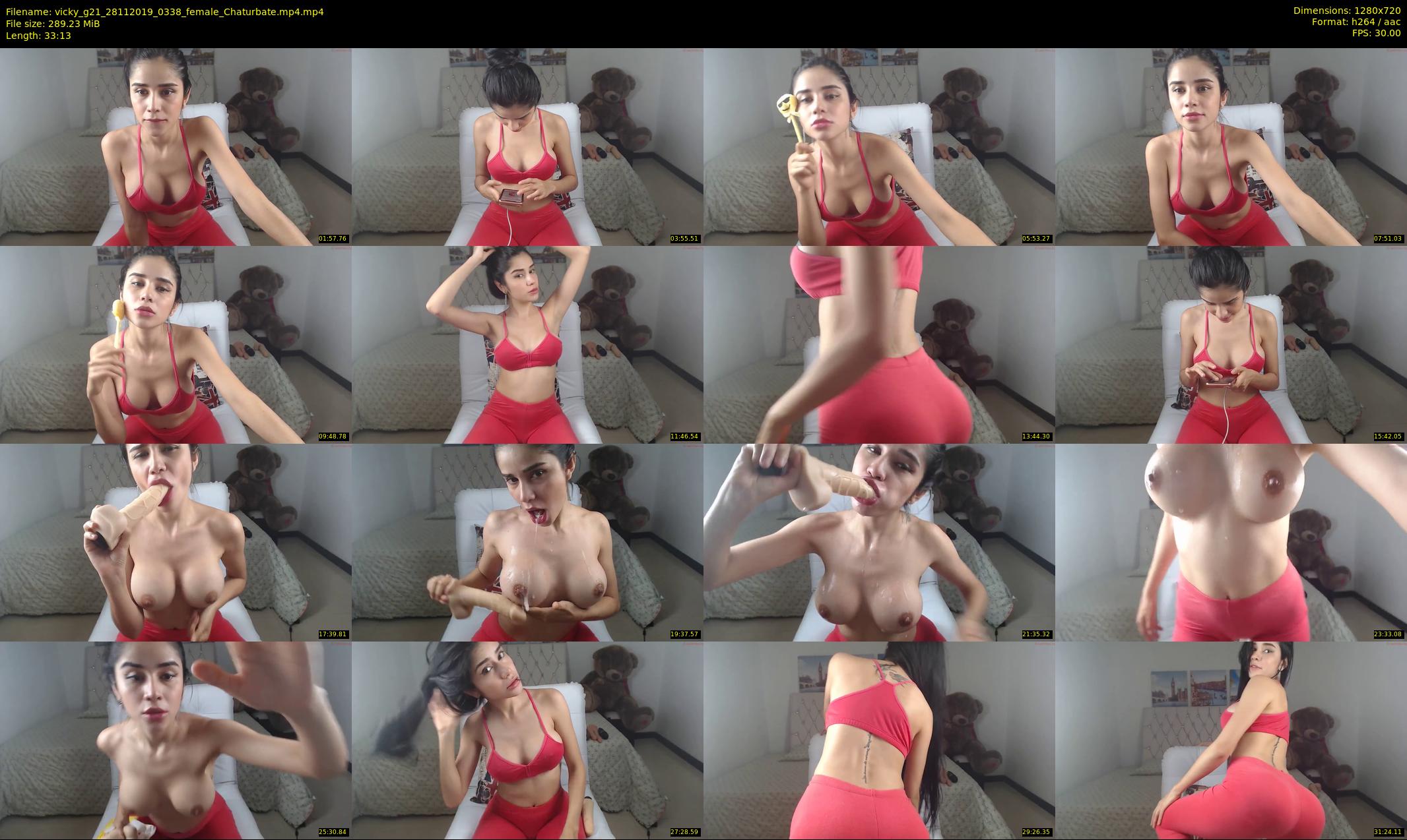 vicky_g21 — 34 minute Chaturbate female cam show recording, 720p, Nov 28, 2019