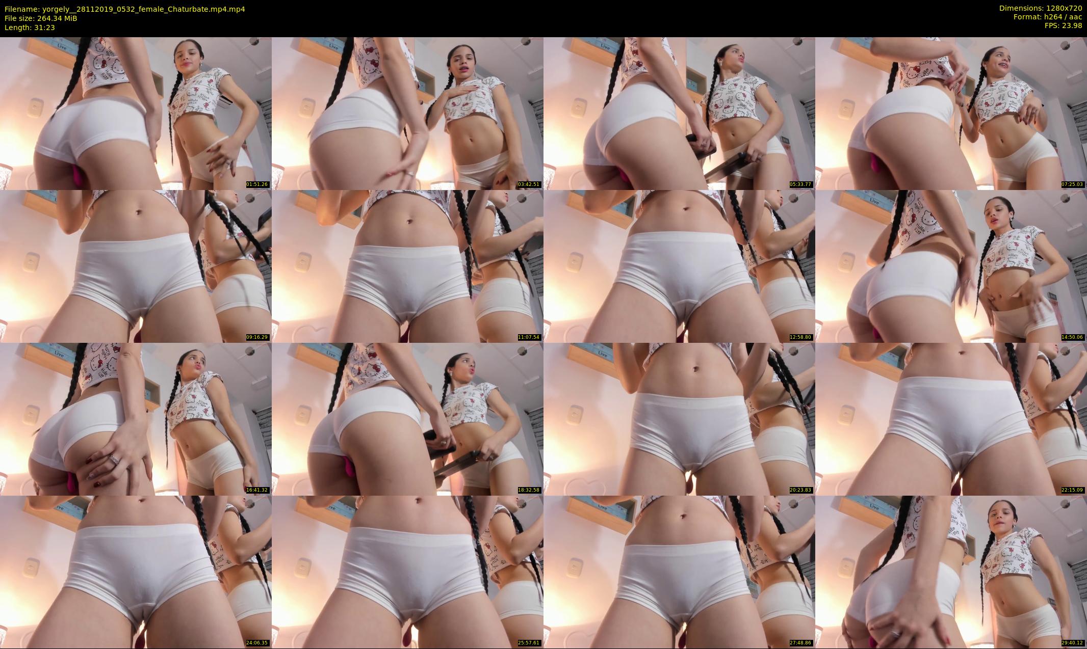 yorgely_ — 32 minute Chaturbate female cam show recording, 720p, Nov 28, 2019
