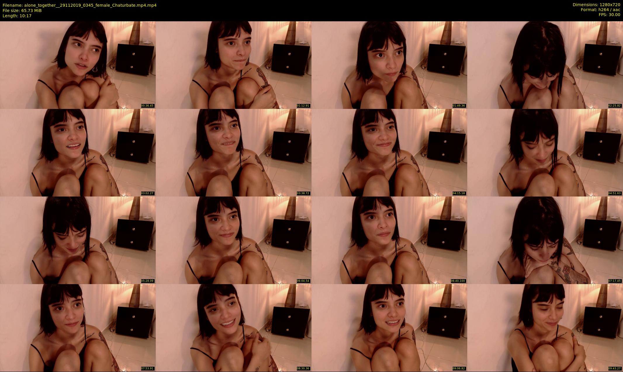 alone_together_ — 11 minute Chaturbate female cam show recording, 720p, Nov 29, 2019