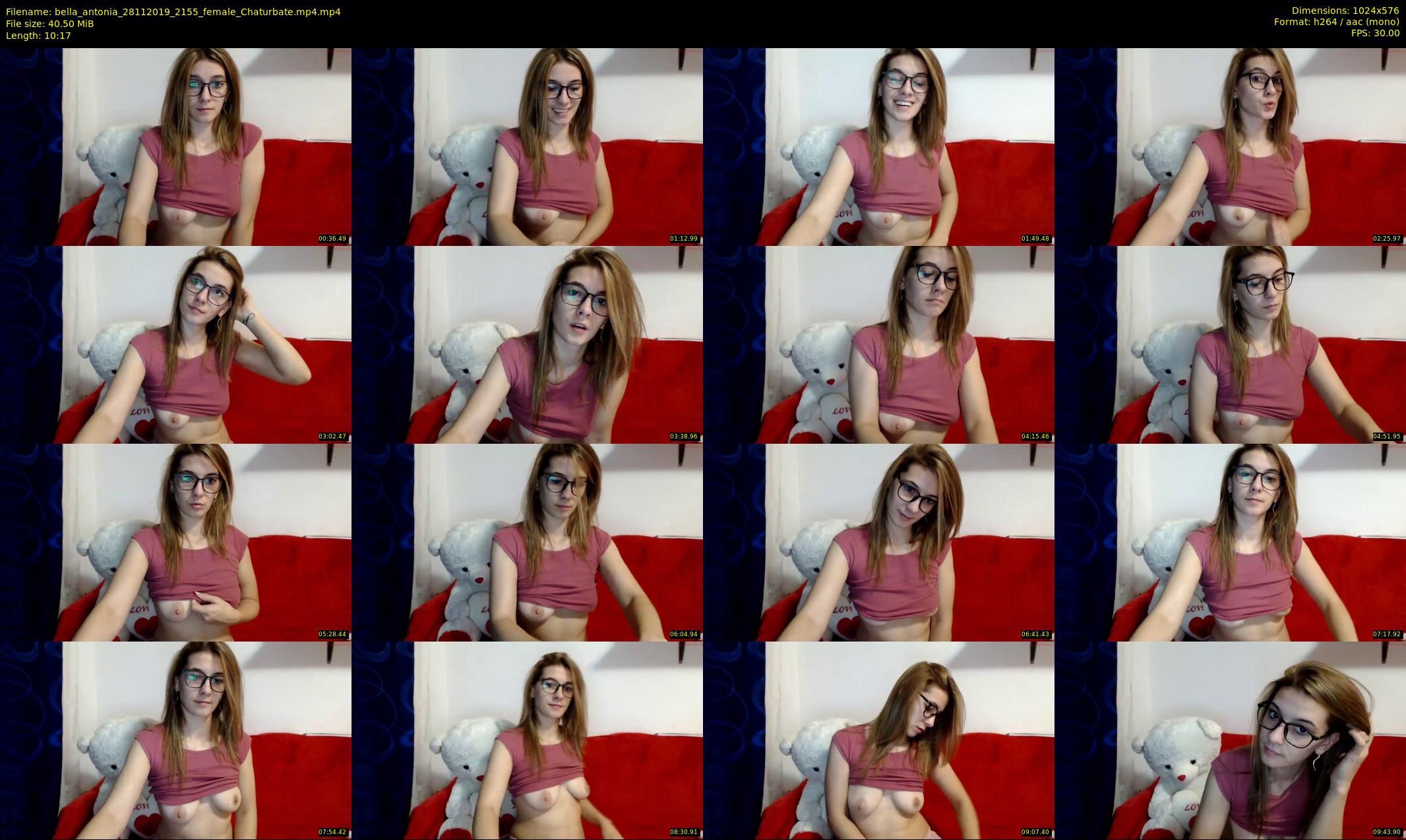 bella_antonia — 11 minute Chaturbate female cam show recording, 480p, Nov 28, 2019