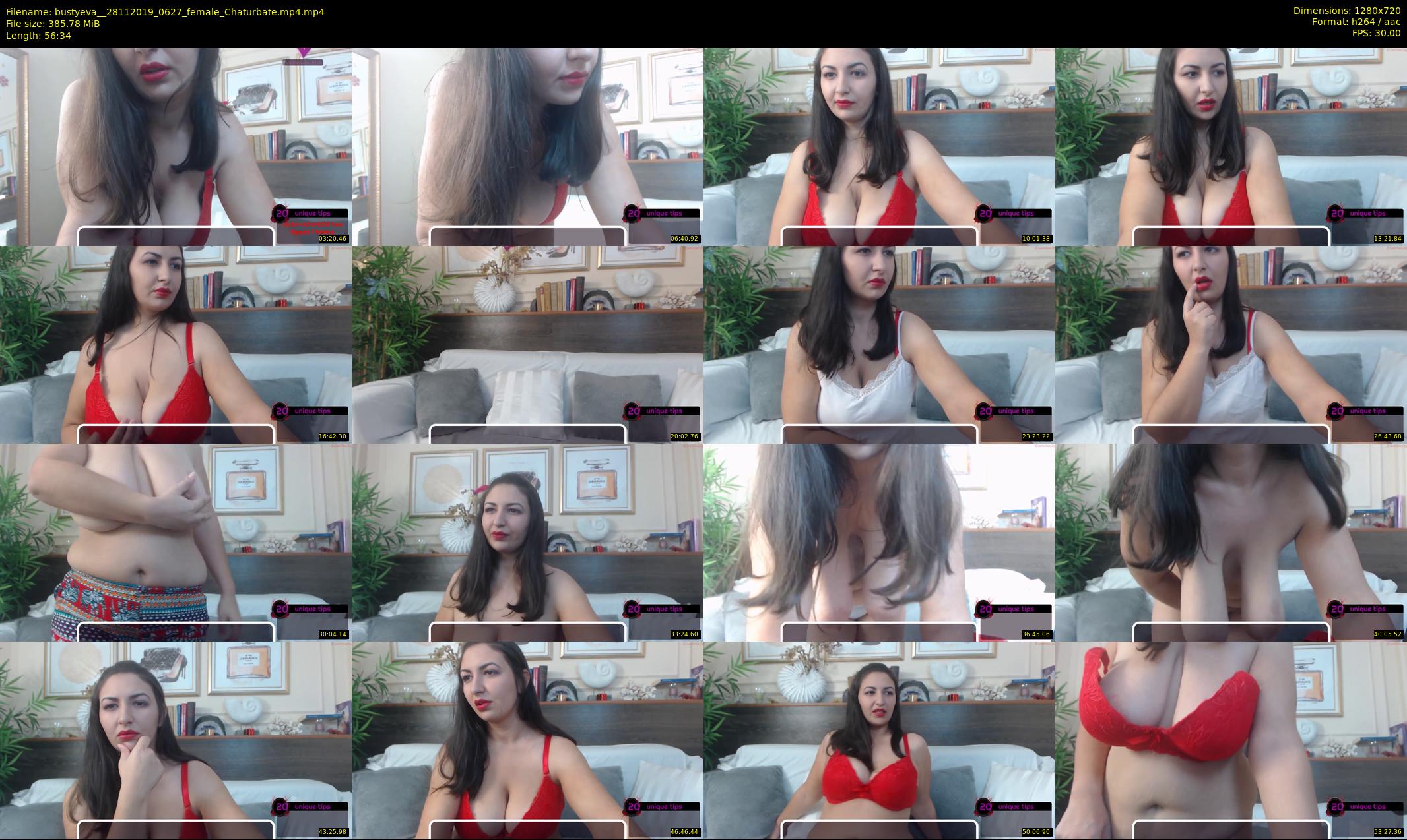 bustyeva_ — 57 minute Chaturbate female cam show recording, 720p, Nov 28, 2019