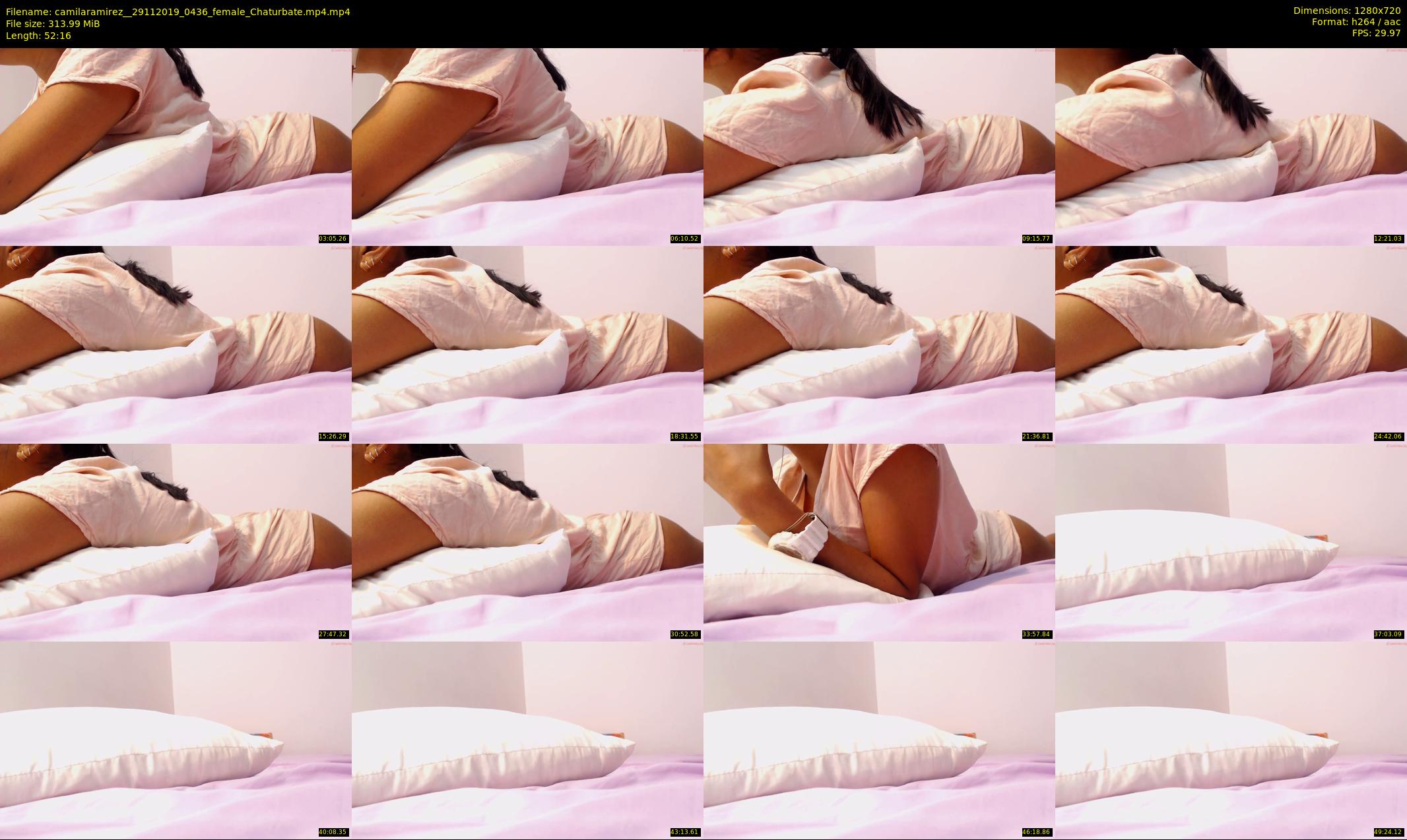 camilaramirez_ — 53 minute Chaturbate female cam show recording, 720p, Nov 29, 2019