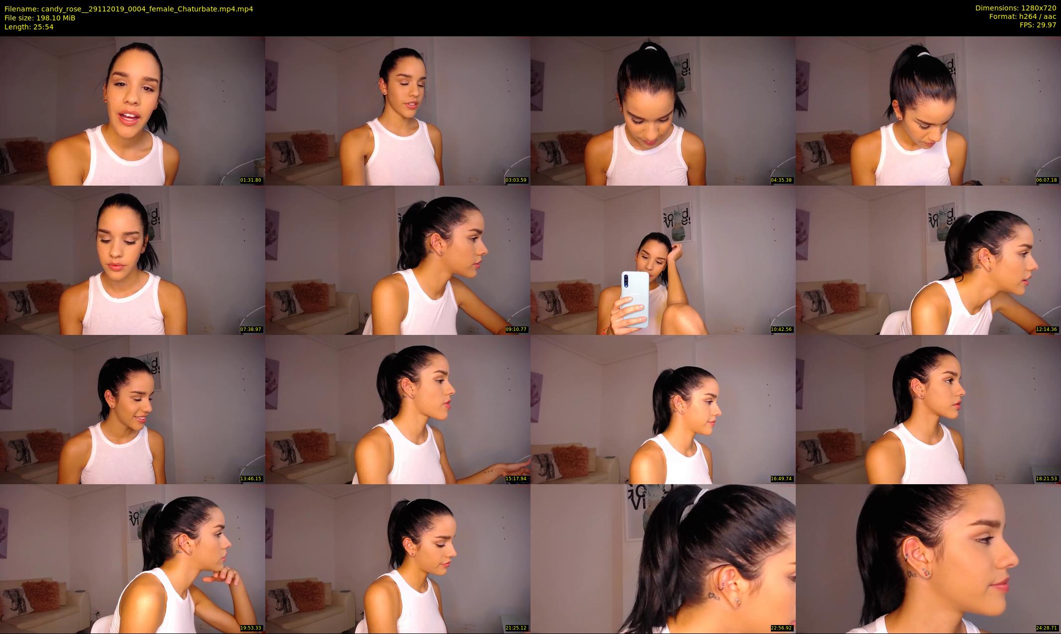 candy_rose_ — 26 minute Chaturbate female cam show recording, 720p, Nov 29, 2019