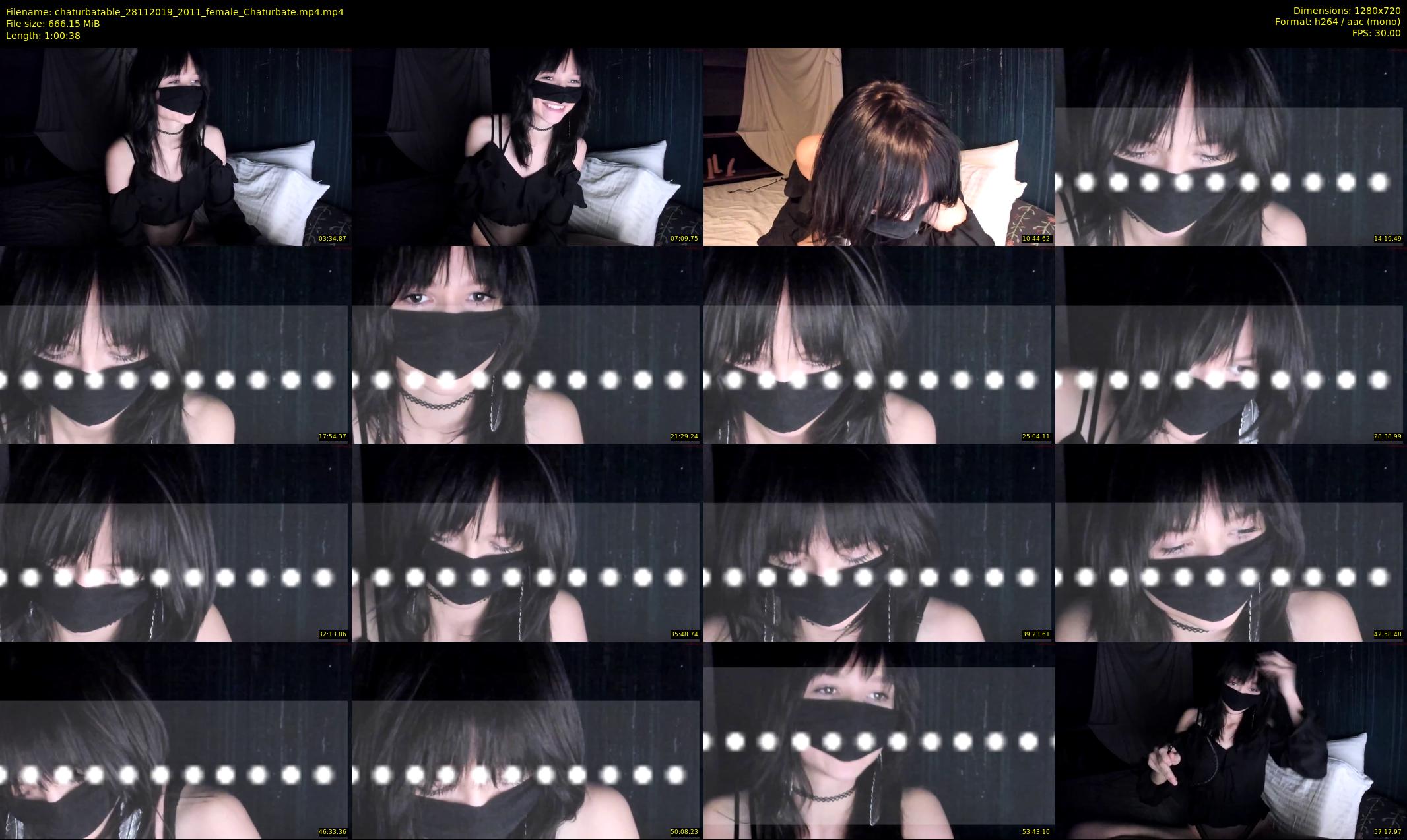 chaturbatable — 61 minute Chaturbate couple cam show recording, 720p, Nov 28, 2019