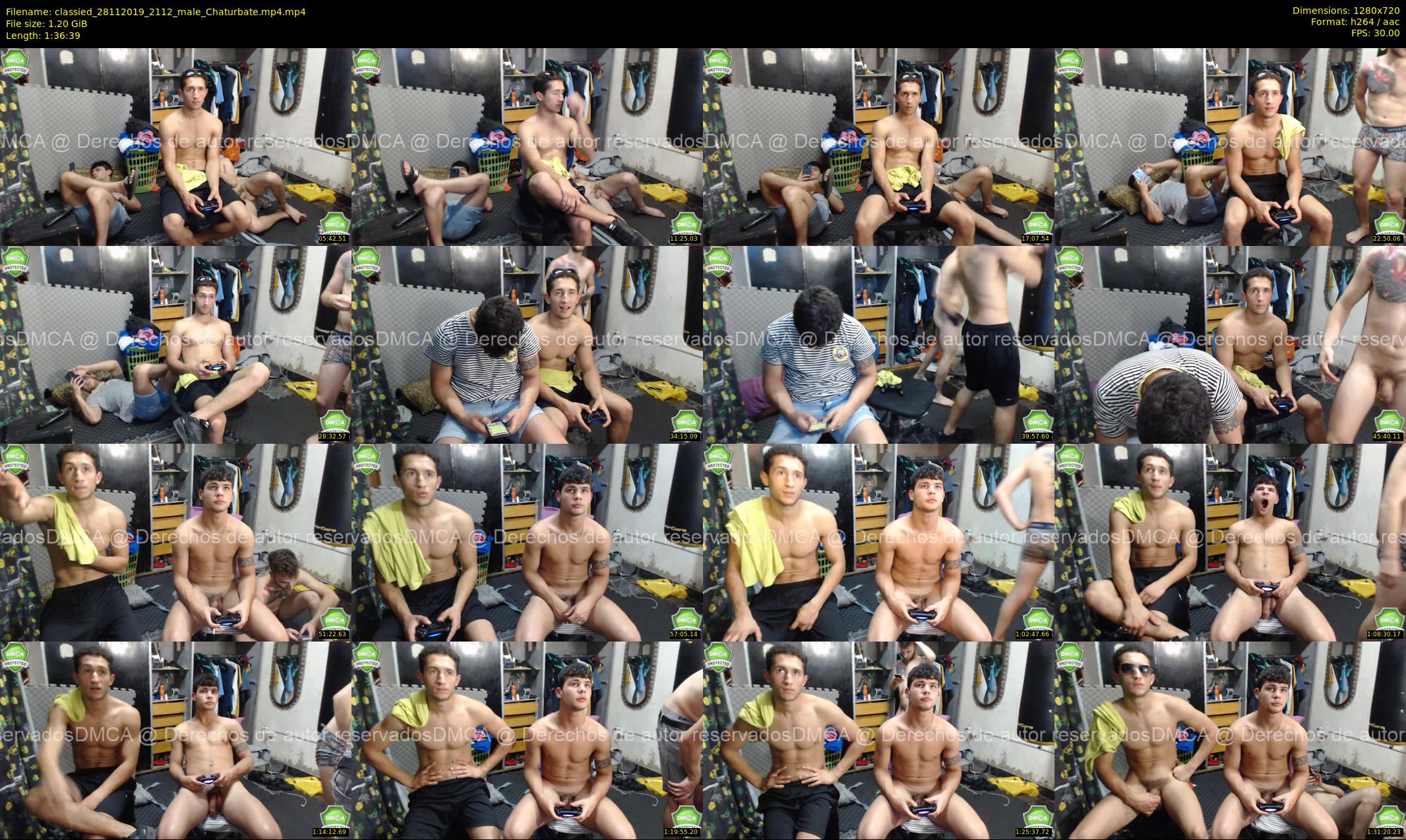 classied — 97 minute Chaturbate male cam show recording, 720p, Nov 28, 2019