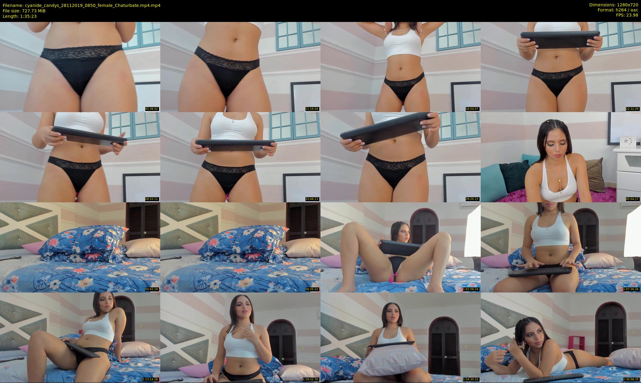 cyanide_candys — 96 minute Chaturbate female cam show recording, 720p, Nov 28, 2019