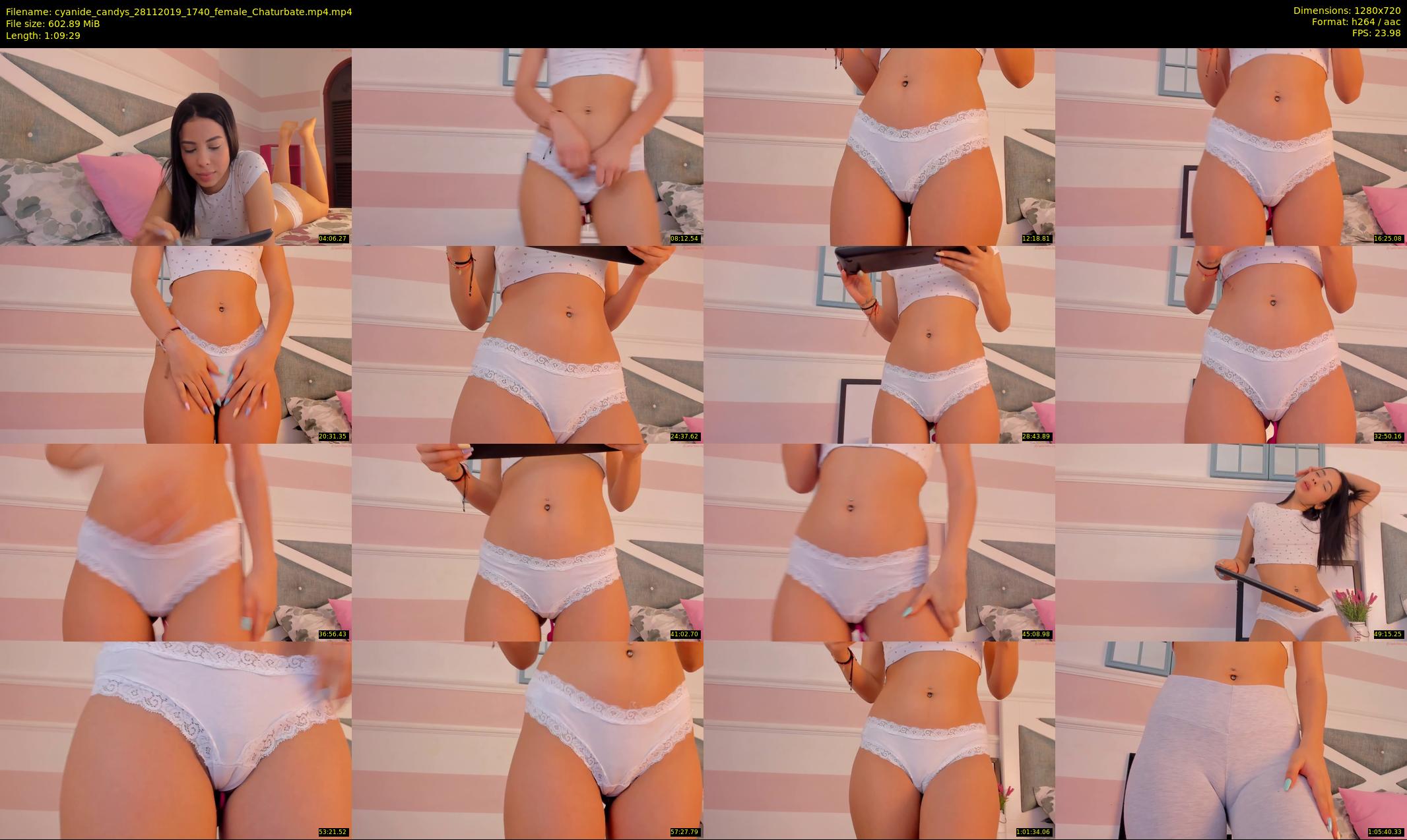 cyanide_candys — 70 minute Chaturbate female cam show recording, 720p, Nov 28, 2019